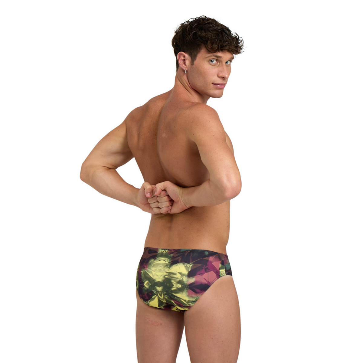 Arena Arena Hero Camo Swim Brief Swim Slip in MEHRFARBIG