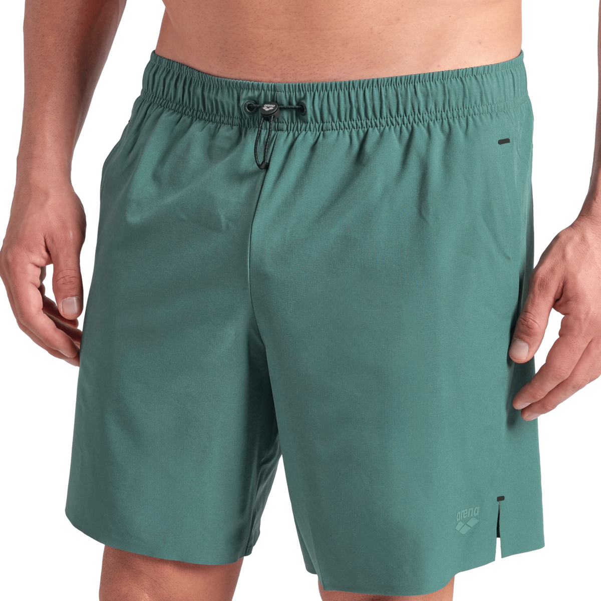 Arena M Arena Evo Beach Boxer Solid Beach Short in GRÜN