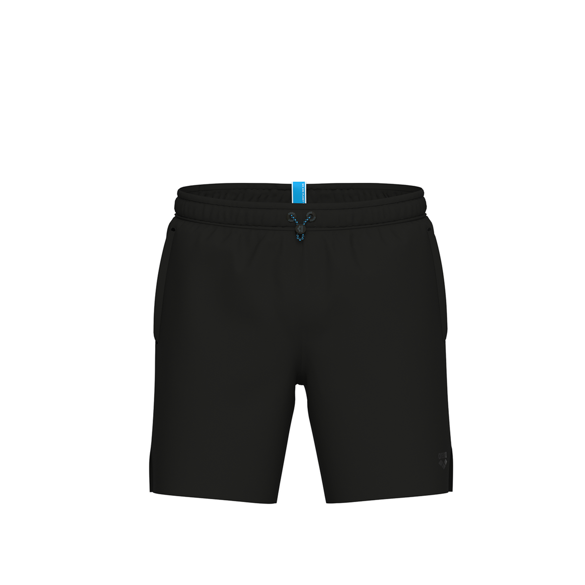 Arena M Arena Evo Beach Boxer Solid Beach Short in SCHWARZ