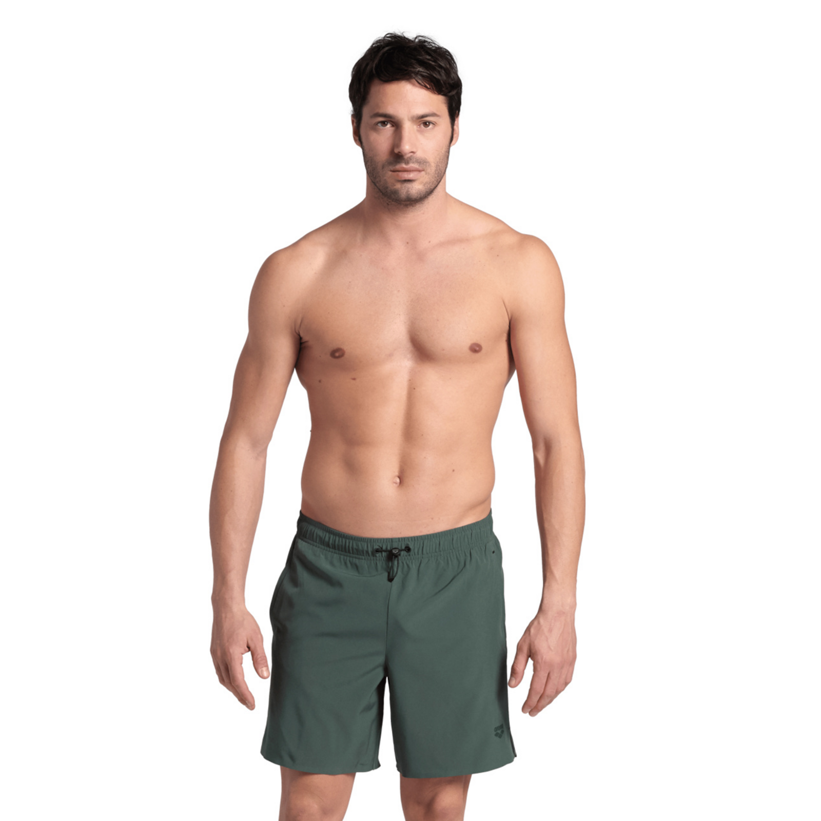 Arena M Arena Evo Beach Boxer Solid Beach Short in GRÜN