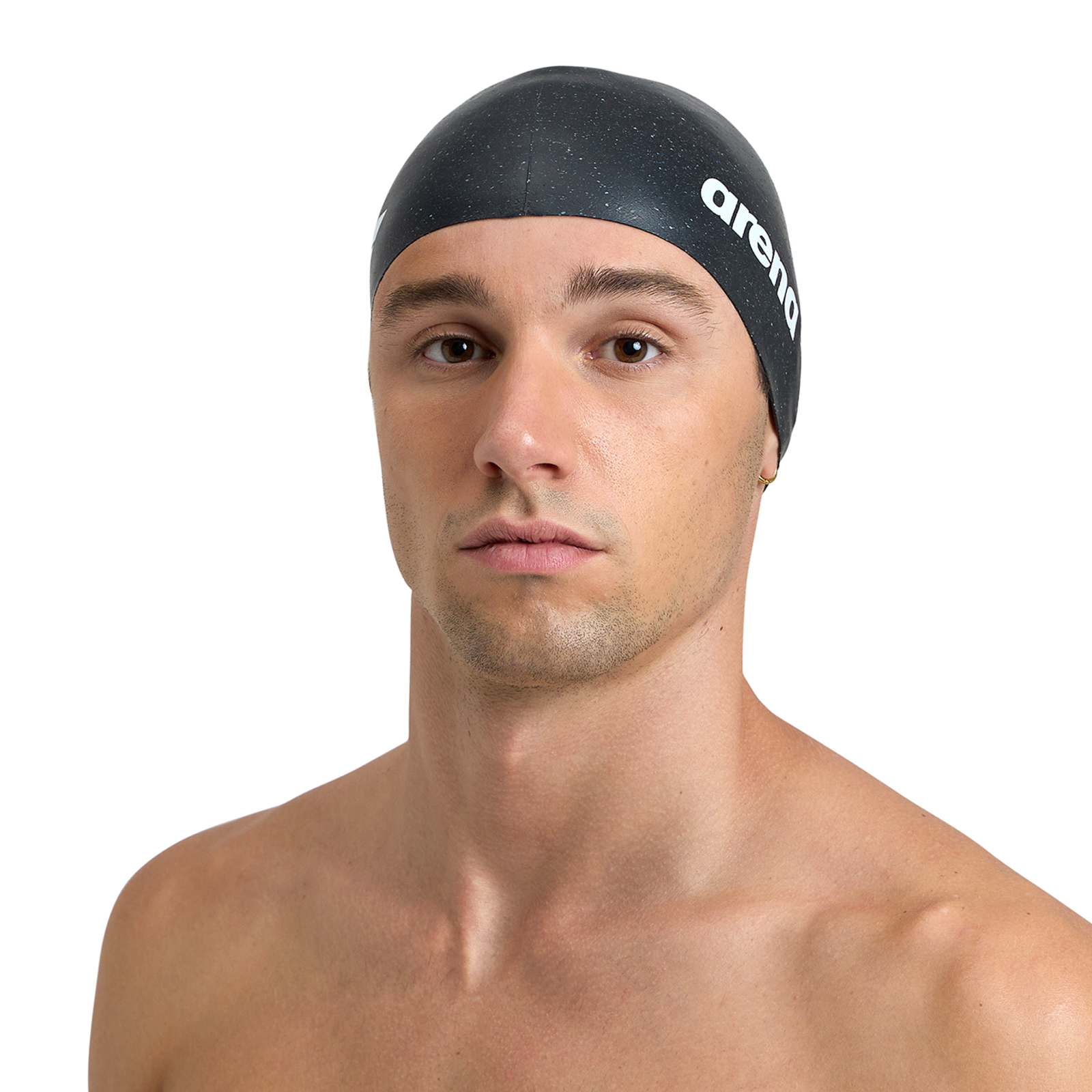 Arena Silicone Cap Trainingsbadekappe in SCHWARZ