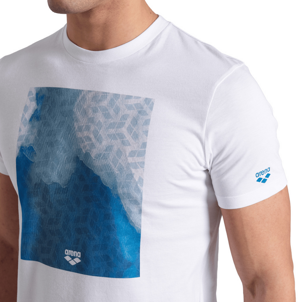 Arena T-Shirt Solid Cotton in