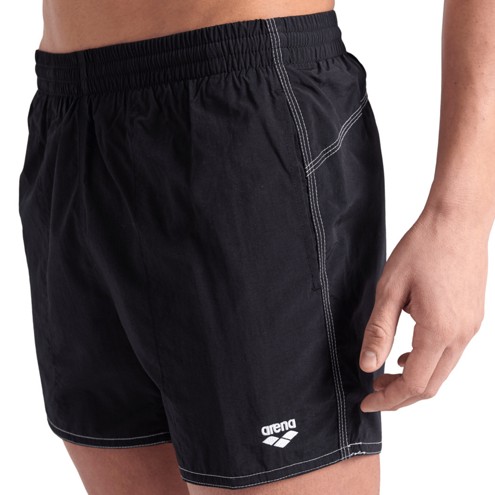 Arena Bywayx R Beach Short in SCHWARZ