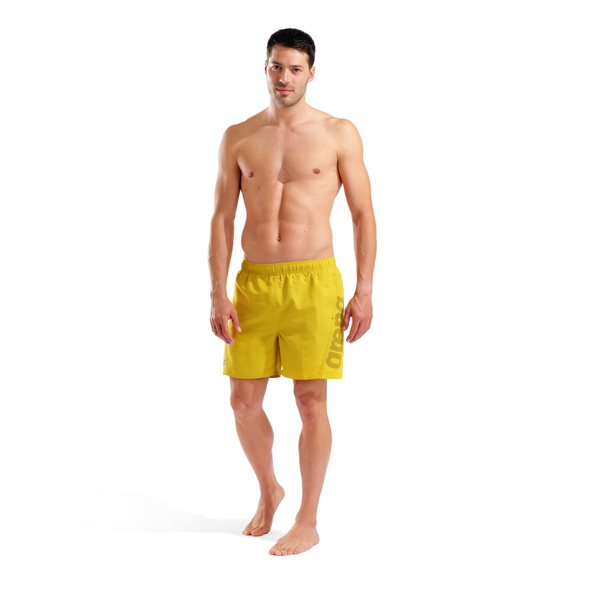 Arena Fundamentals Arena Logo Boxer R in GELB