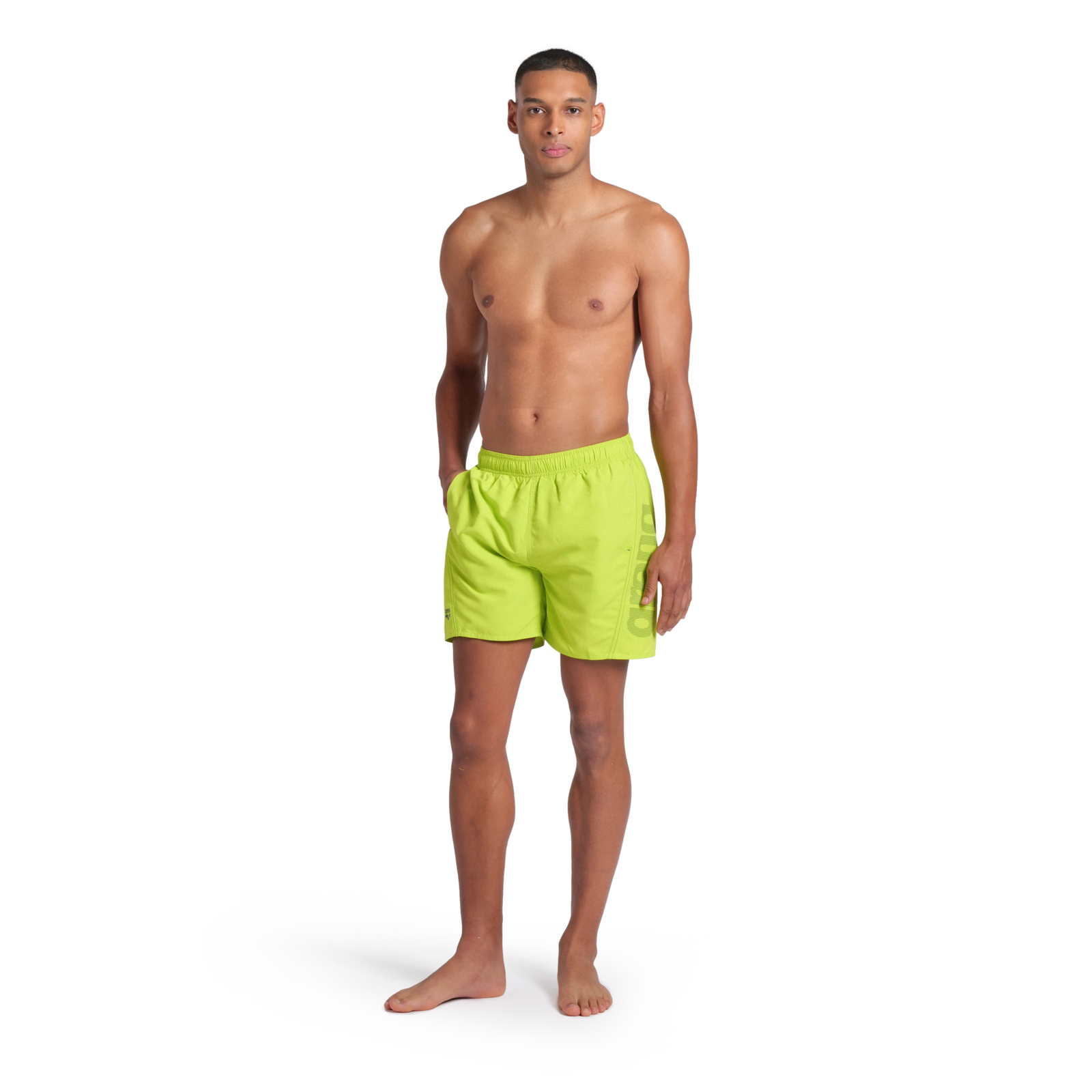 Arena Fundamentals Arena Logo Boxer R in GRÜN