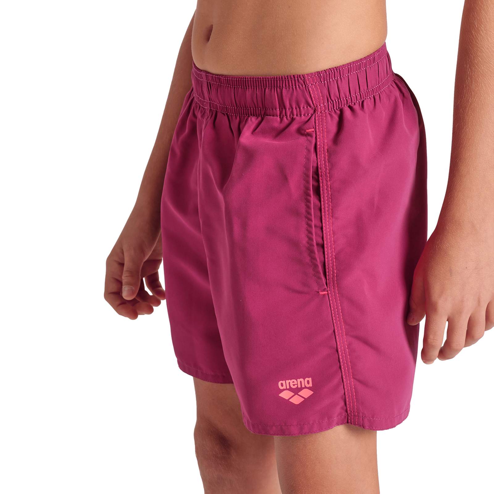 Arena Beach Boxer Solid R in ROT
