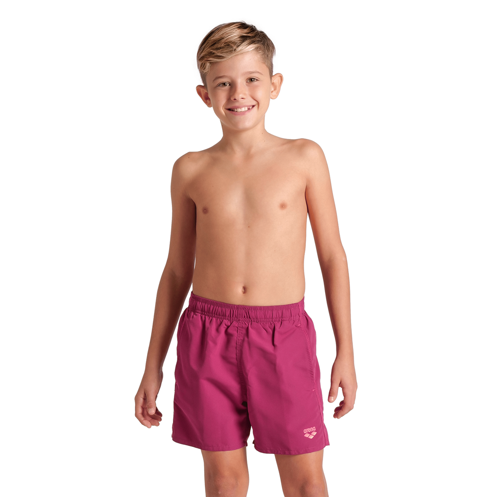 Arena Beach Boxer Solid R in ROT