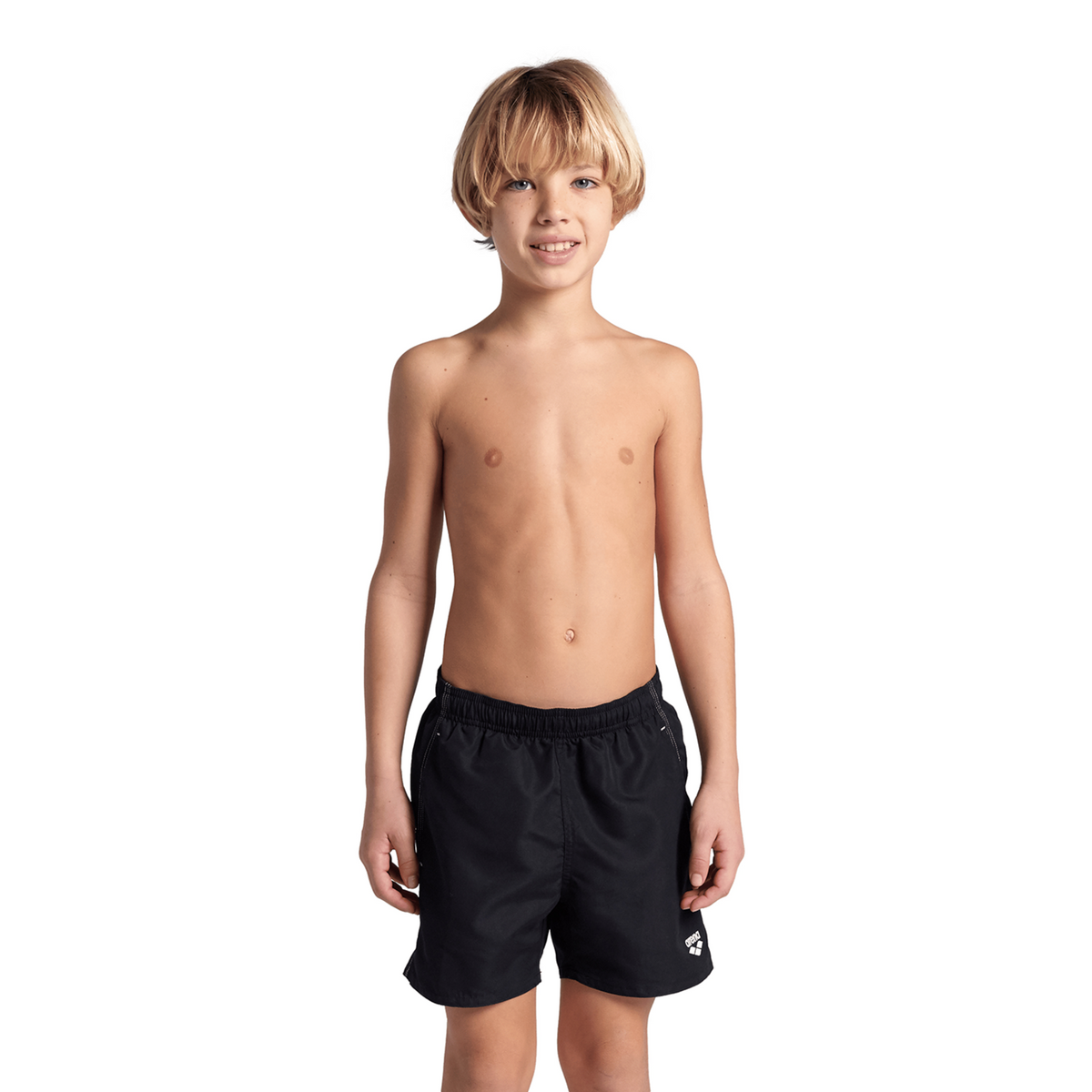 Arena Beach Boxer Solid R in SCHWARZ