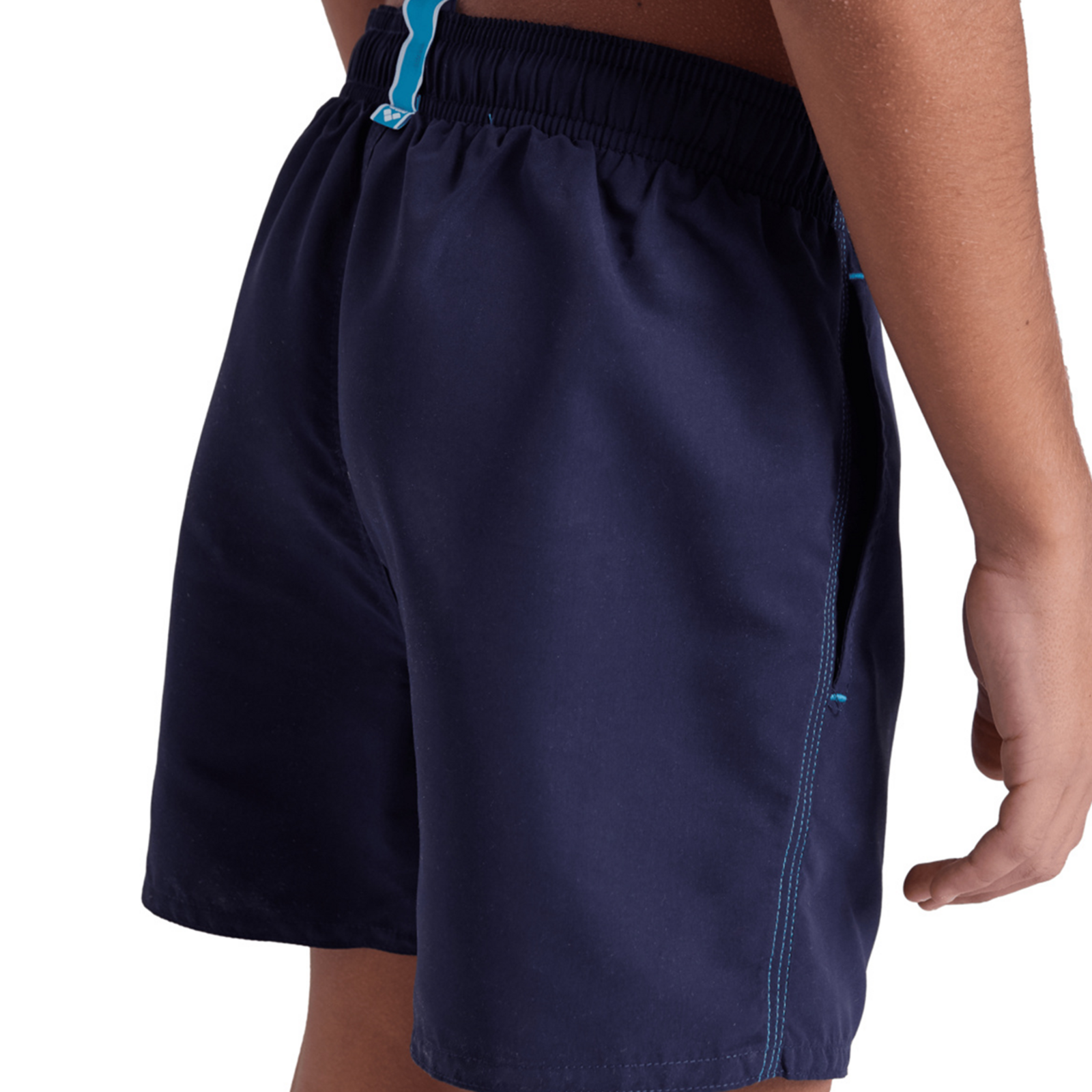 Arena Beach Boxer Solid R in BLAU