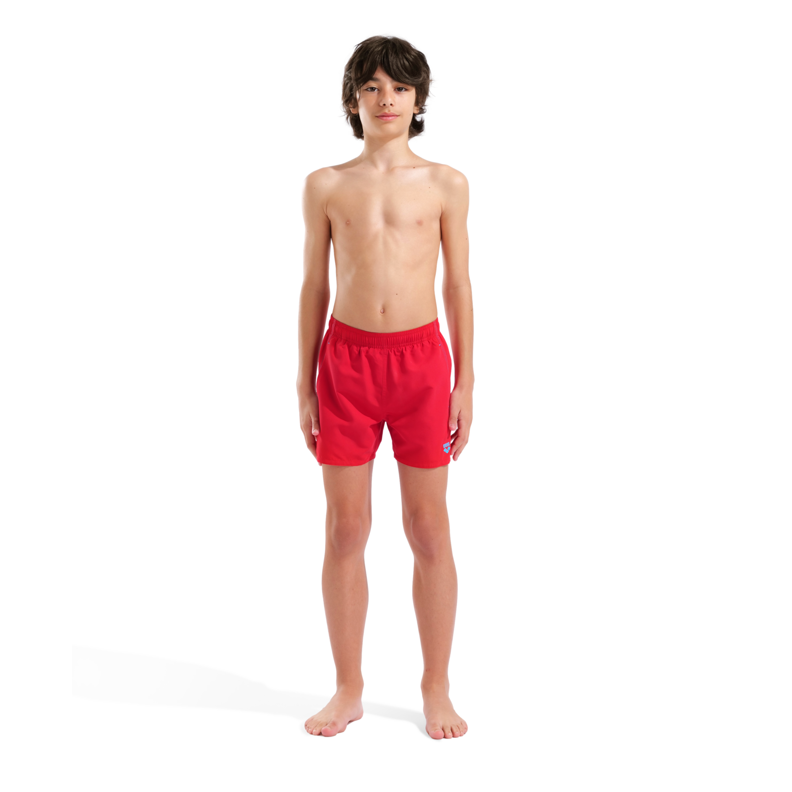Arena Beach Boxer Solid R in ROT