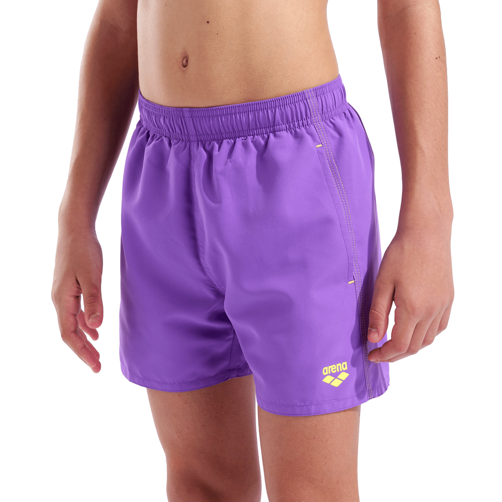 Arena Beach Boxer Solid R in VIOLETT
