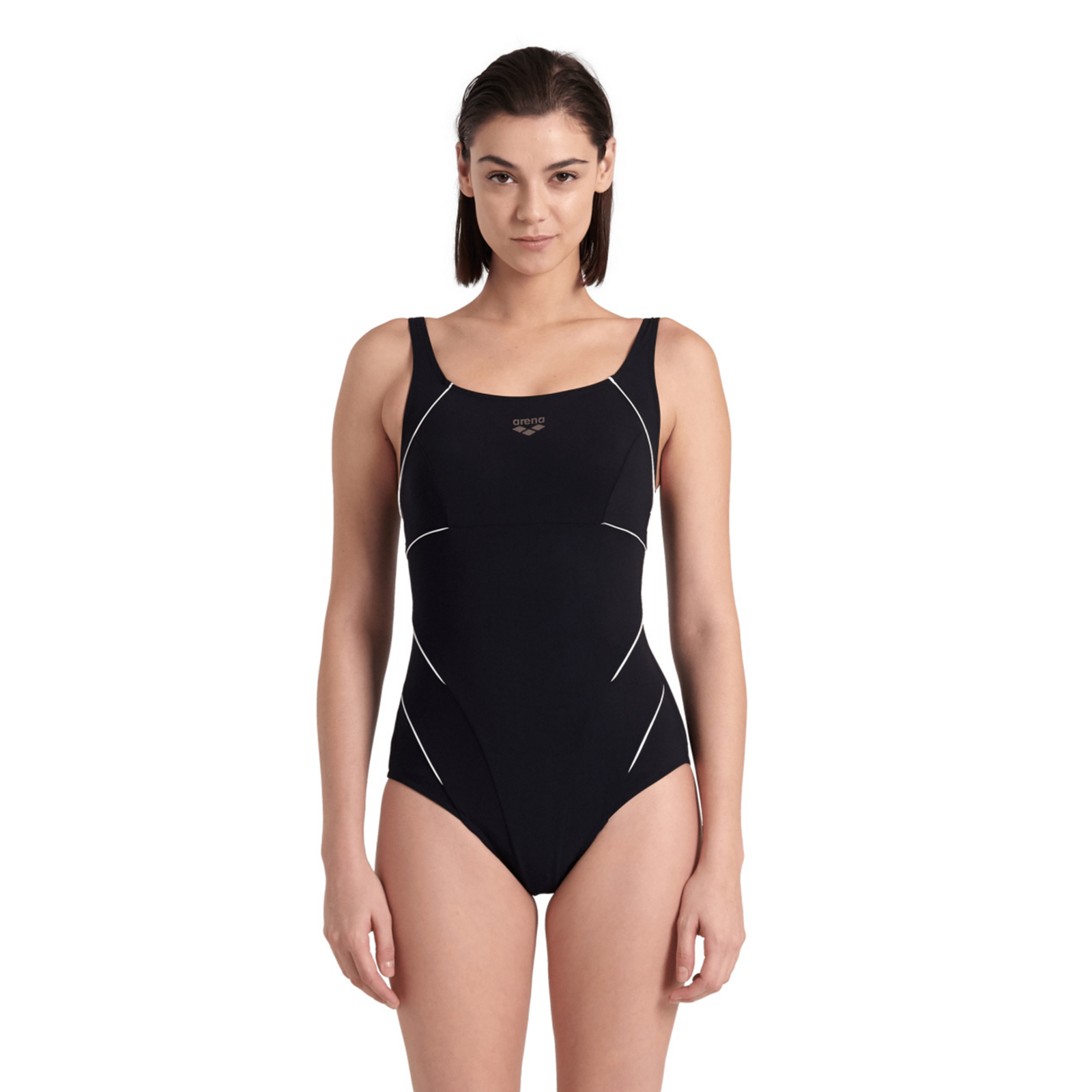 Arena Bodylift Jewel One Piece R Badeanzug in SCHWARZ