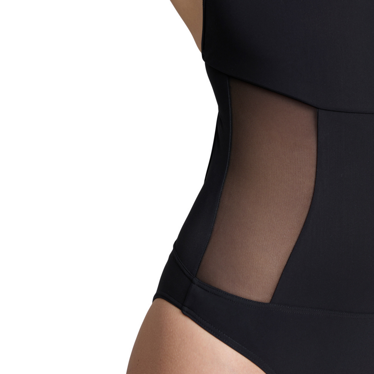 Arena Arena Water Touch Swimsuit Swim Pro Back Badeanzug in SCHWARZ