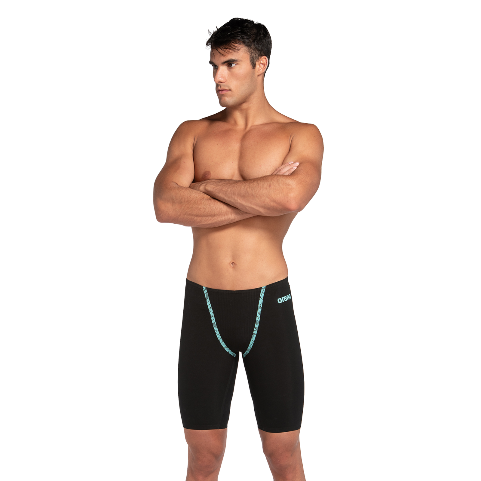 Arena Powerskin Primo Wettkampfjammer in SCHWARZ