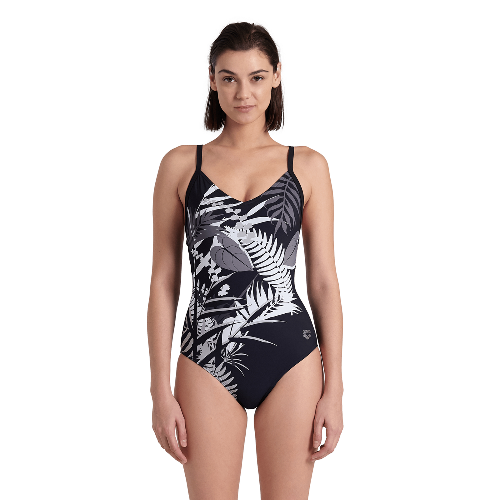 Arena W Bodylift Swimsuit Lucy Lightcross Figurformender Badeanzug in SCHWARZ