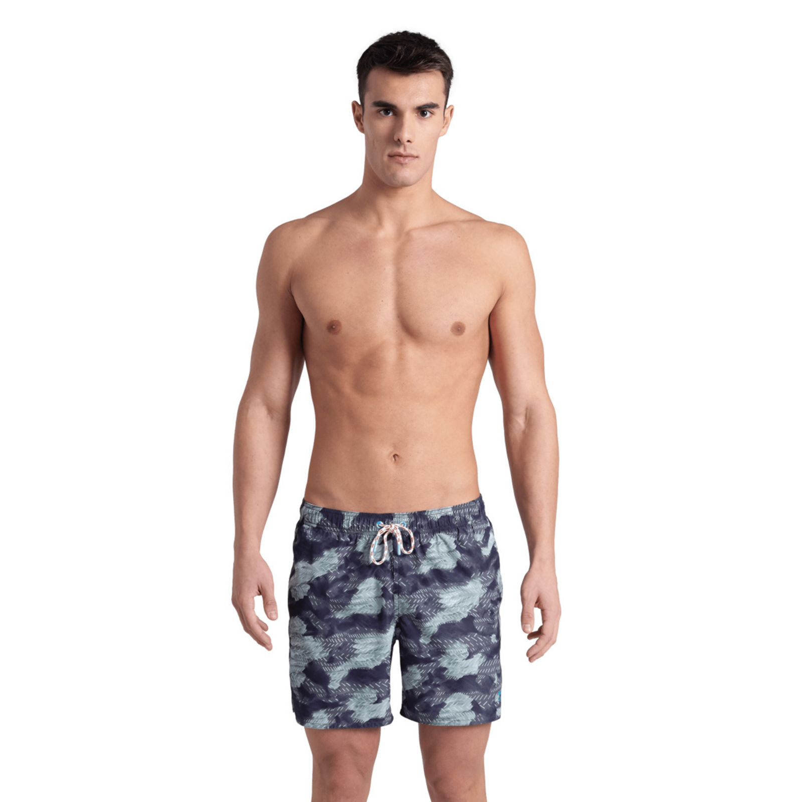 Arena M Beach Boxer Allover Beach Short in GRÜN
