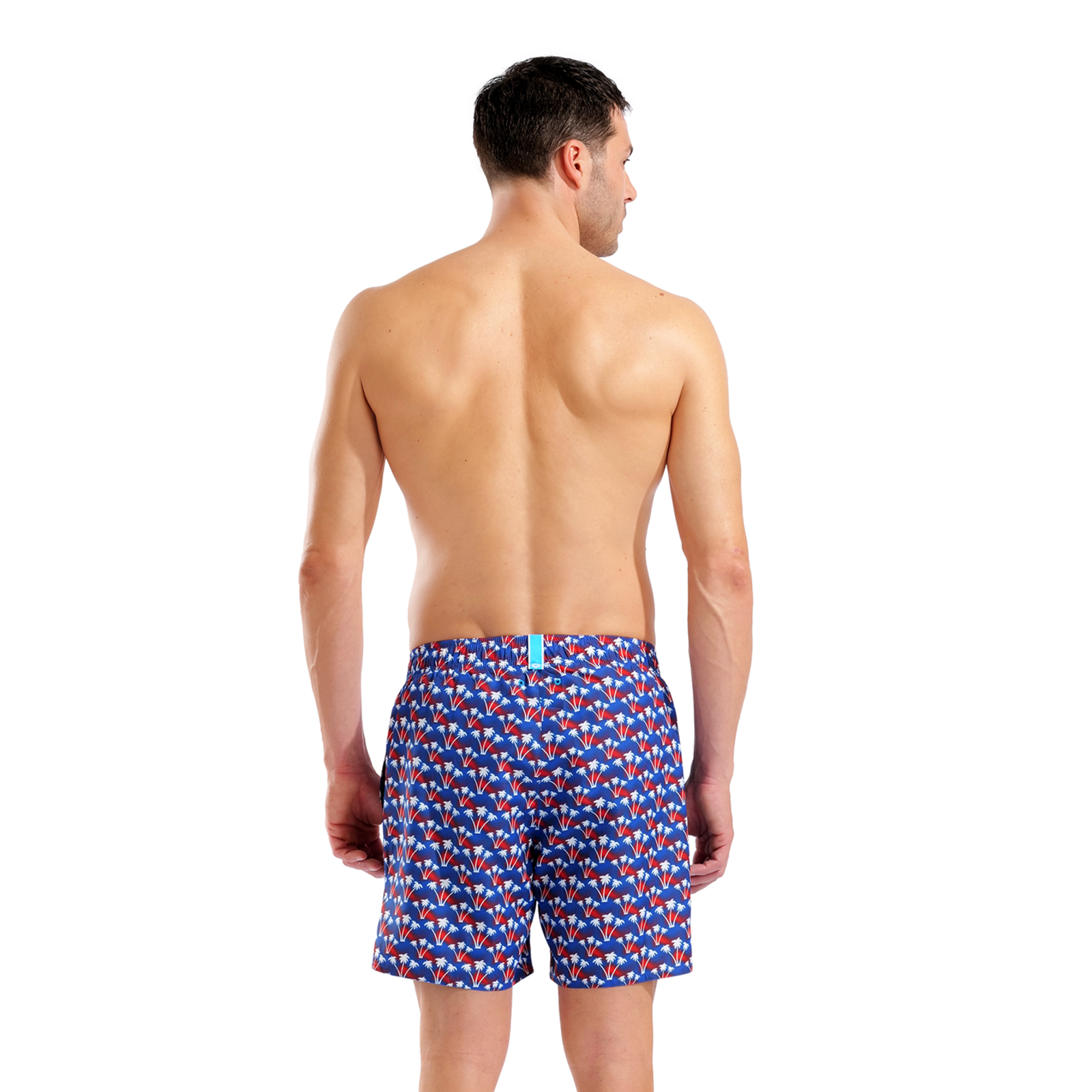 Arena M Beach Boxer Allover Beach Short in MEHRFARBIG