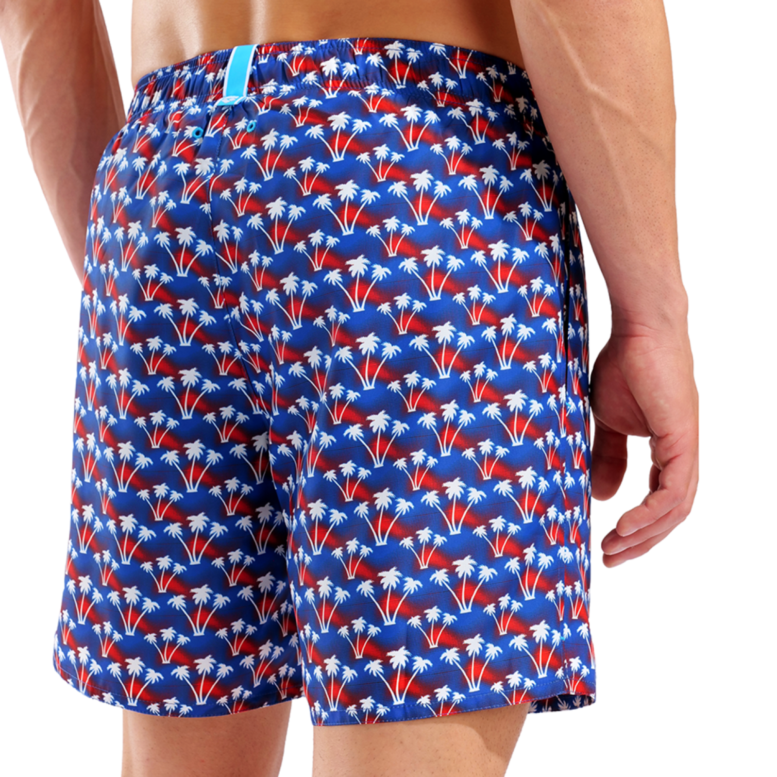 Arena M Beach Boxer Allover Beach Short in MEHRFARBIG