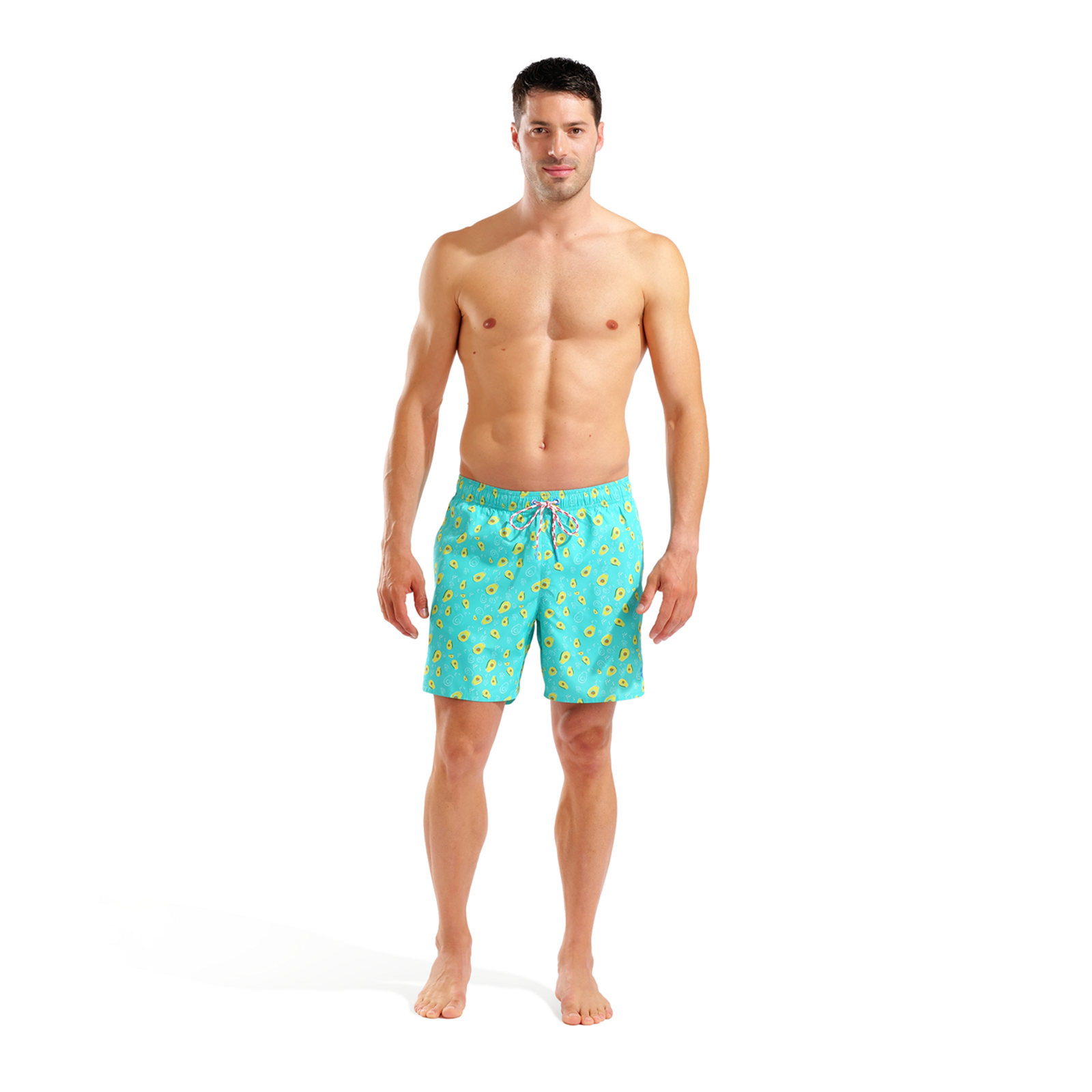 Arena M Beach Boxer Allover Beach Short in MEHRFARBIG