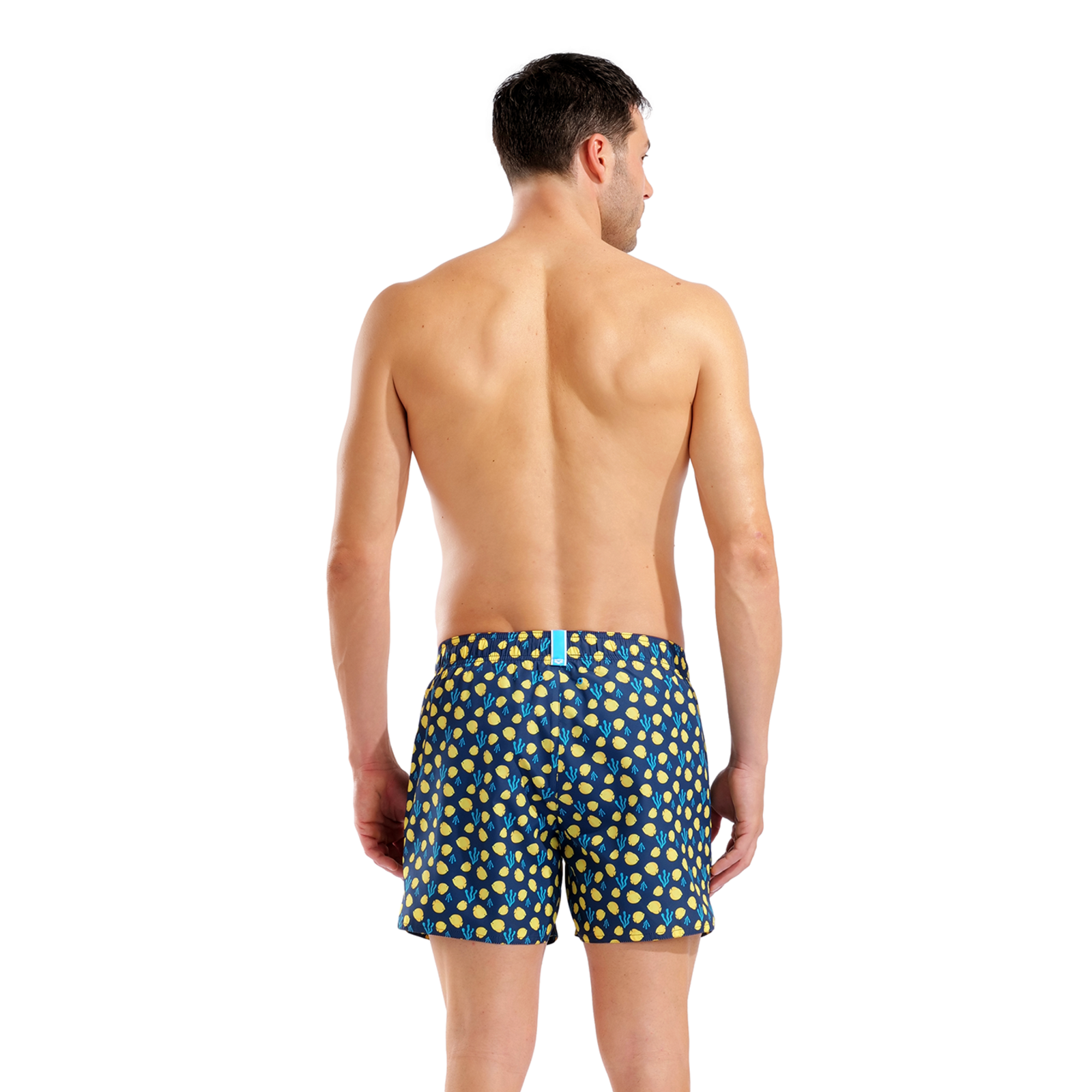 Arena M Beach Short Allover Beach Short in BLAU