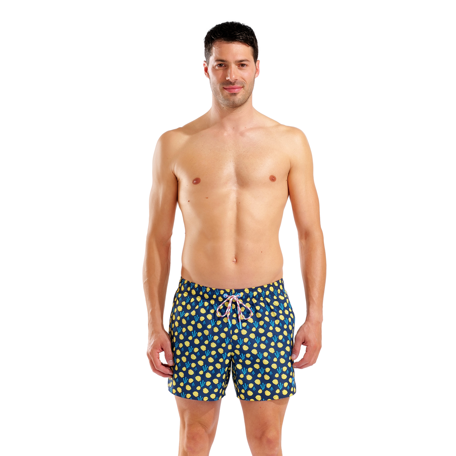 Arena M Beach Short Allover Beach Short in BLAU