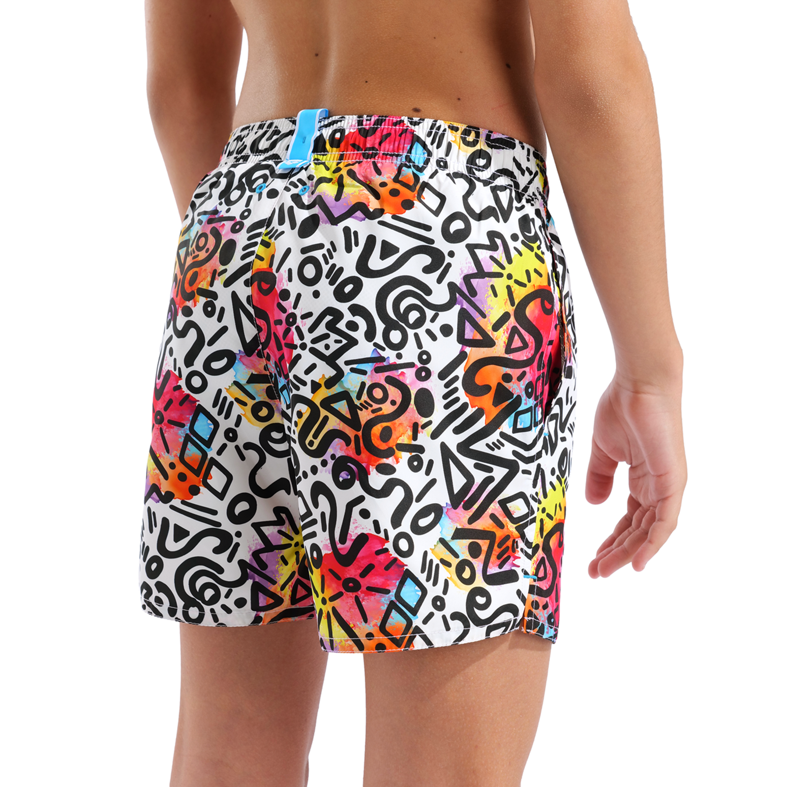 Arena B Beach Boxer Allover Beach Short in MEHRFARBIG