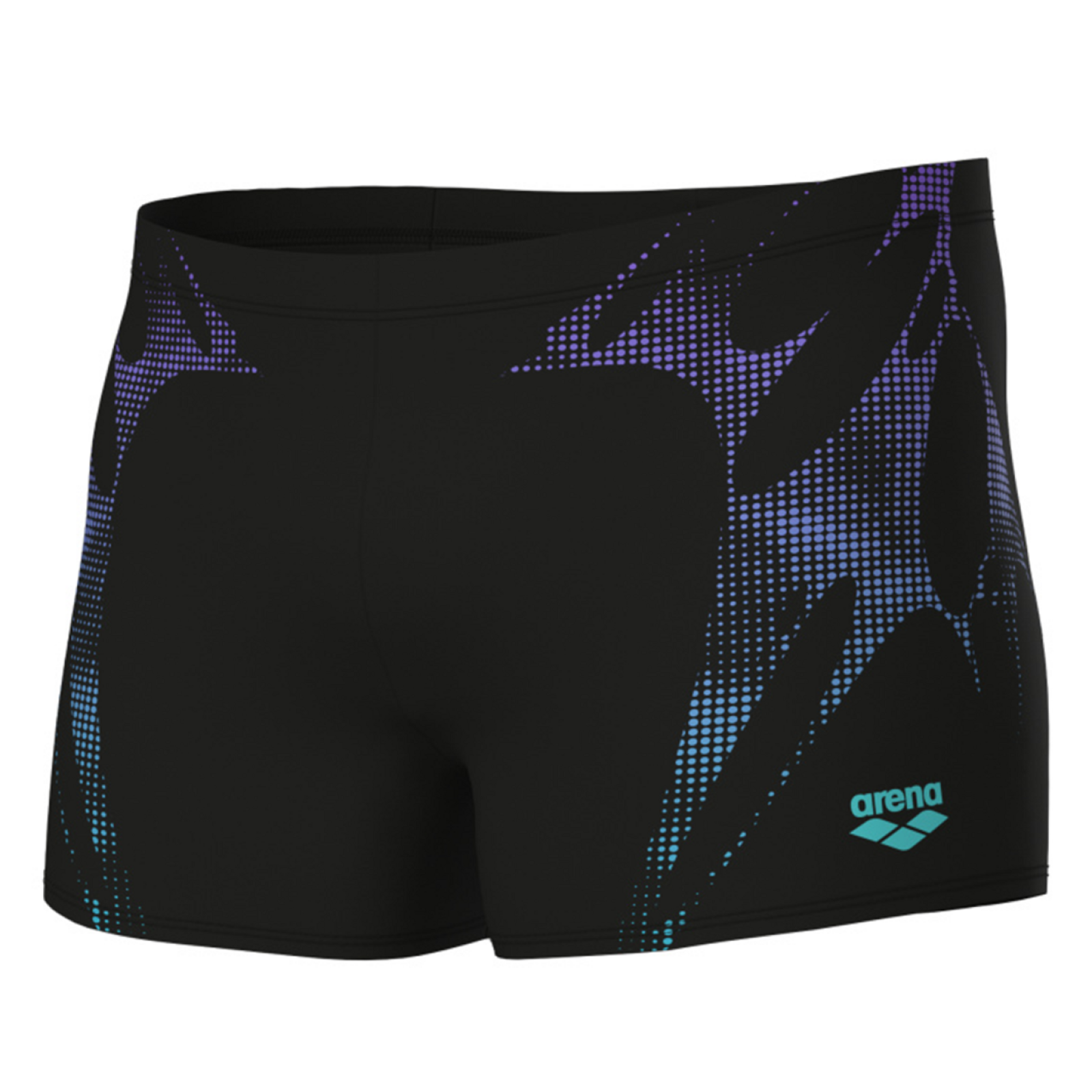 Arena M Arena Spider Web Swim Short in SCHWARZ