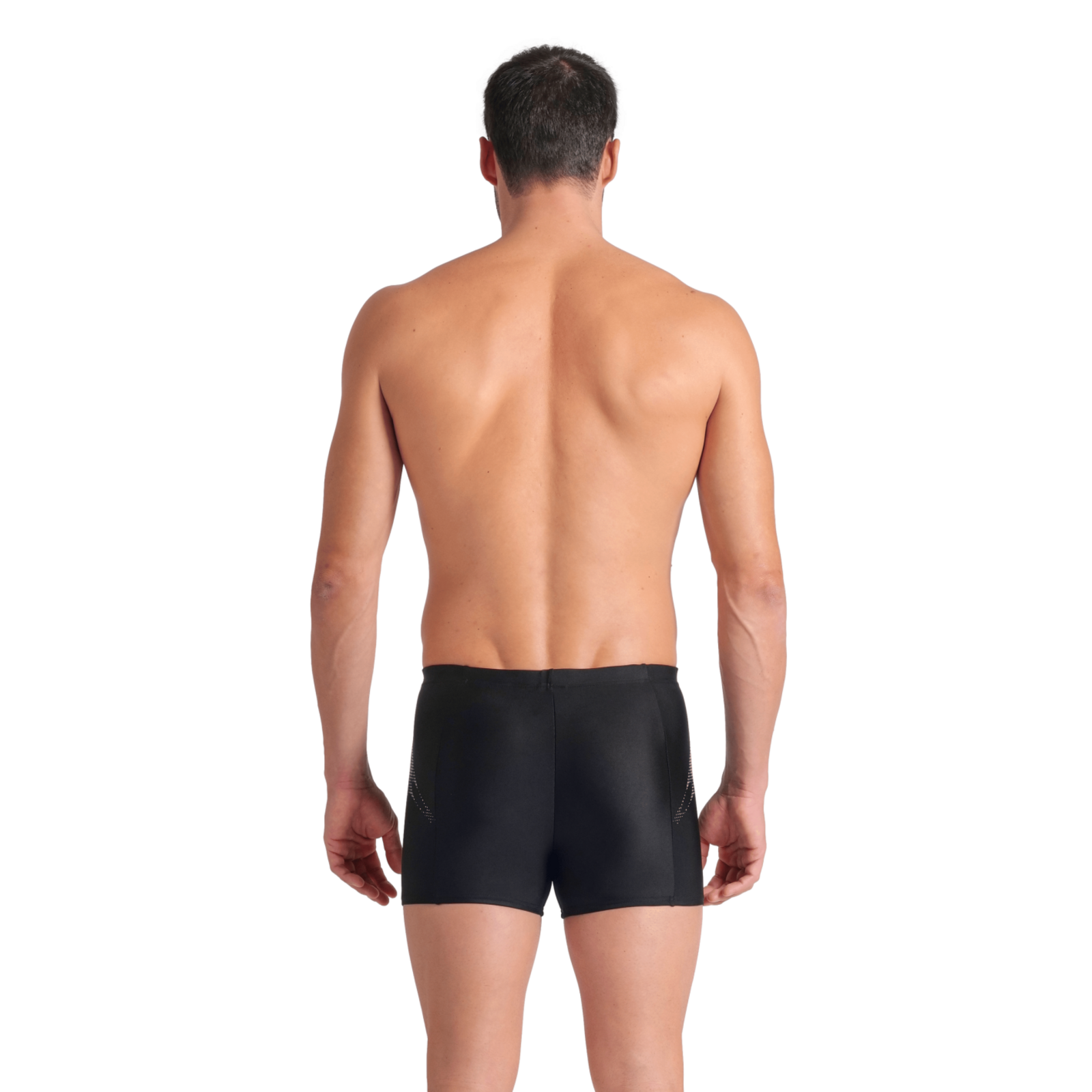 Arena M Arena Spider Web Swim Short in SCHWARZ