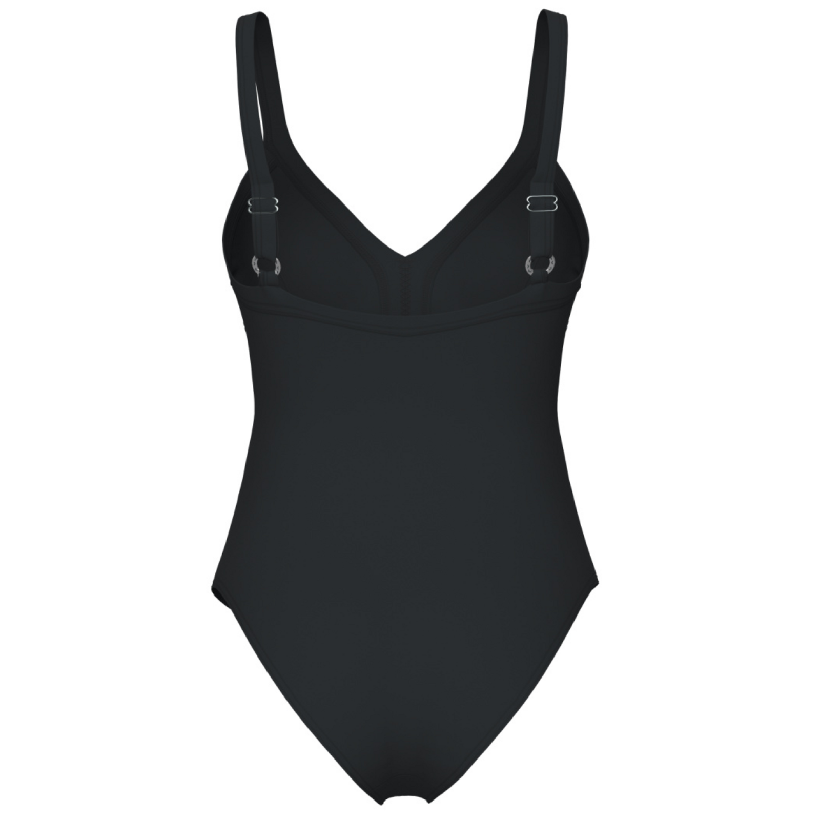 Arena W Arena Swimsuit Lara Soft Curve Back C Cup Figurformender Badeanzug in SCHWARZ