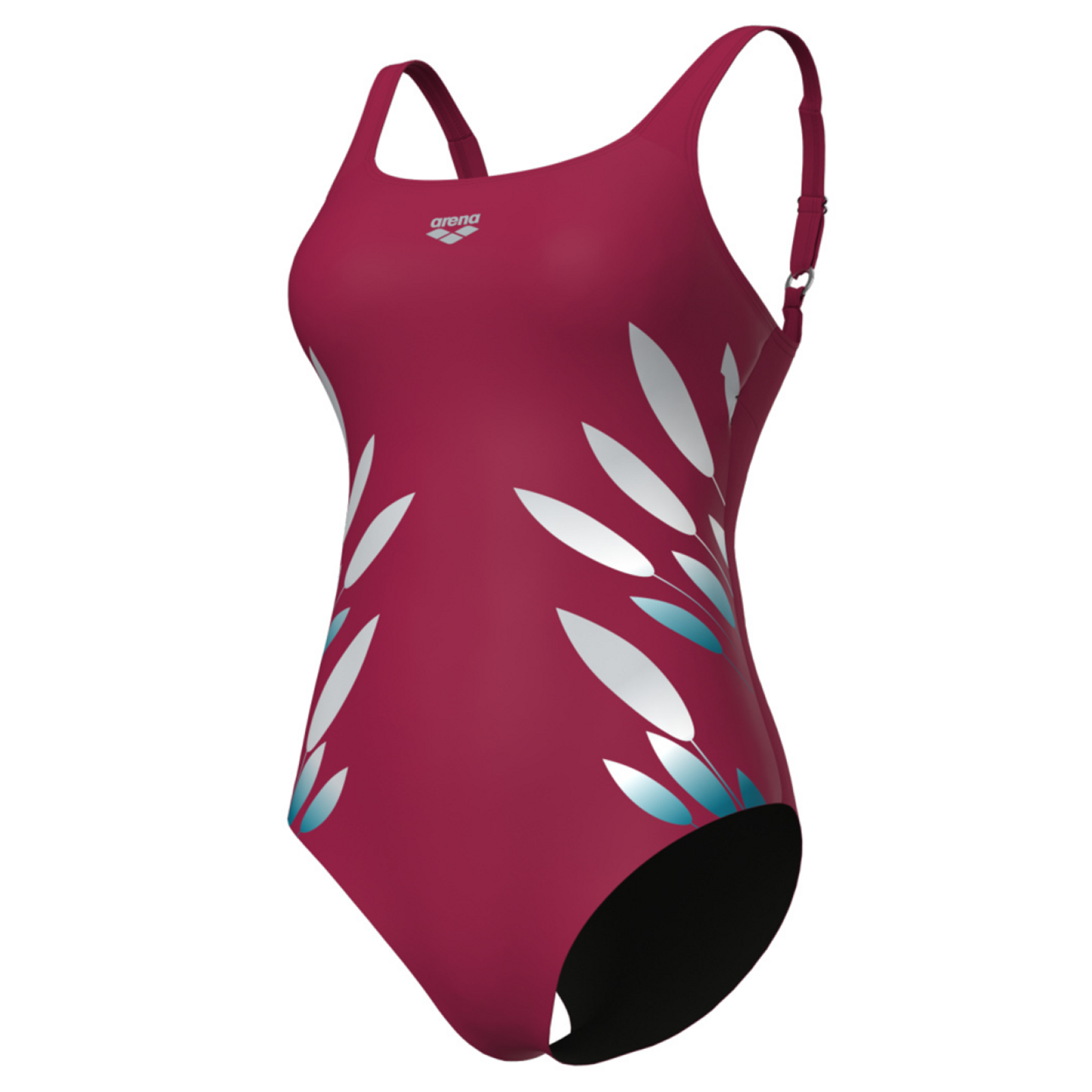 Arena W Arena Swimsuit Marta Wing Back C Cup Figurformender Badeanzug in ROT
