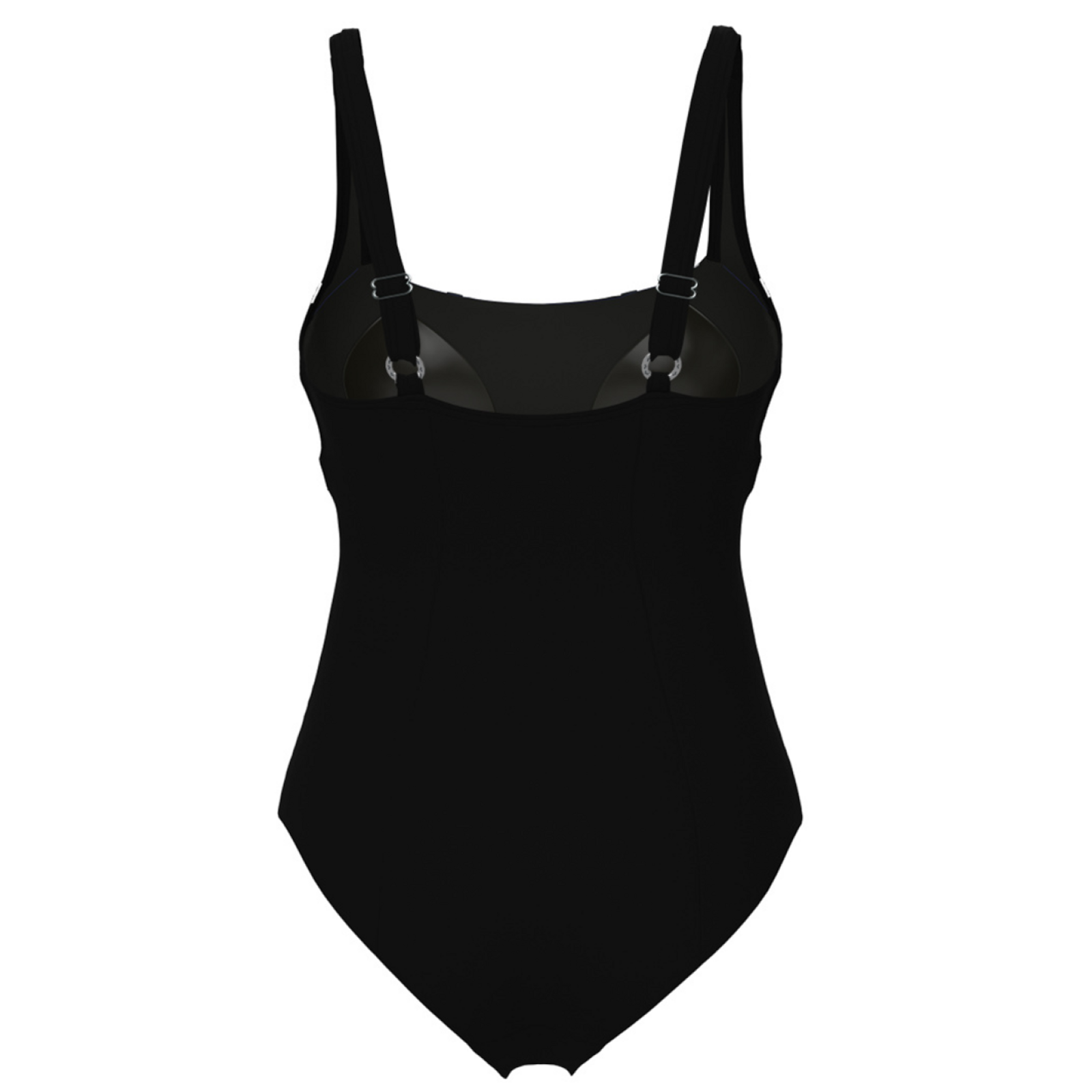Arena W Arena Swimsuit Sofia Soft Curve Back C Cup Figurformender Badeanzug in SCHWARZ