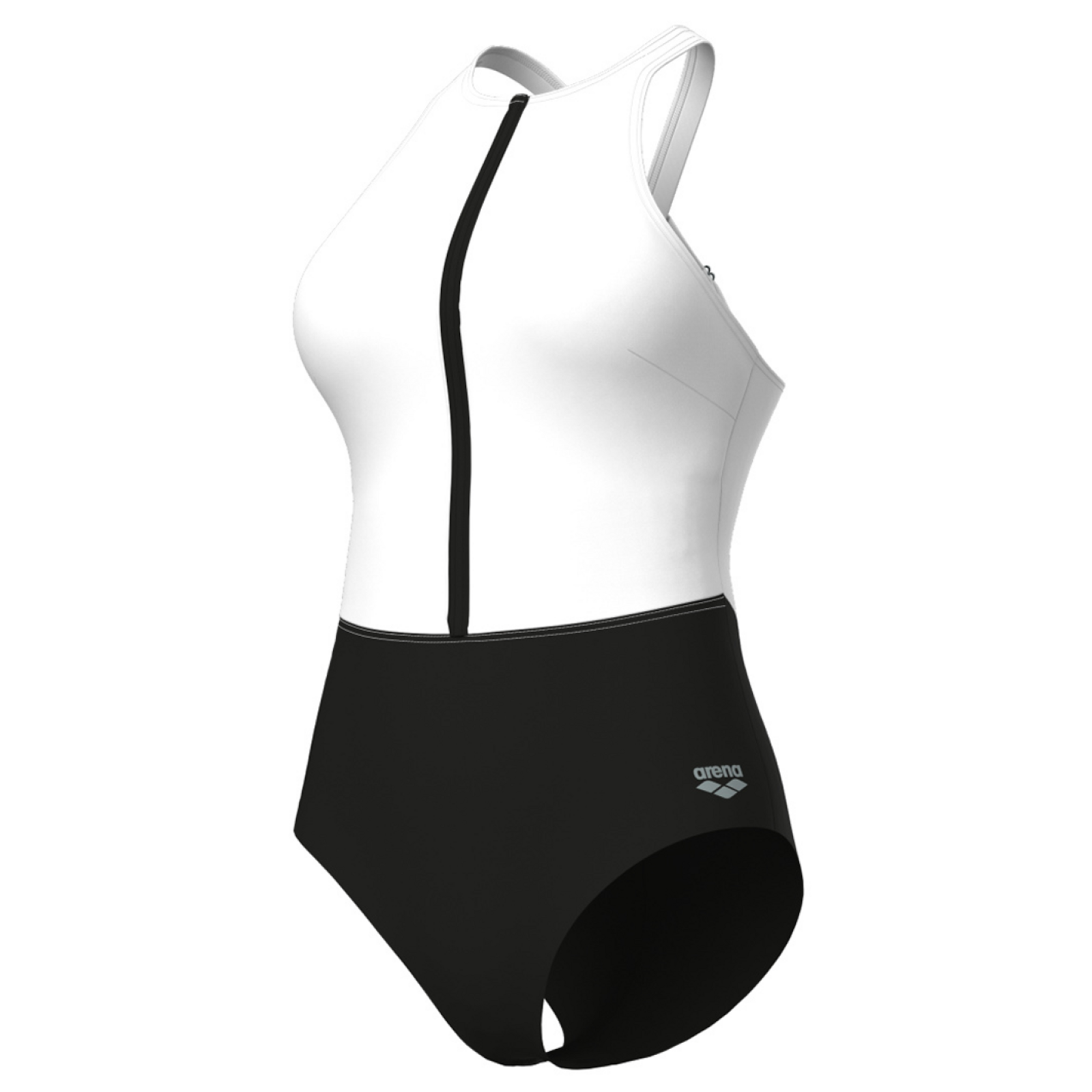 Arena W Arena Swimsuit Silvia Cross Back C Cup Figurformender Badeanzug in MEHRFARBIG