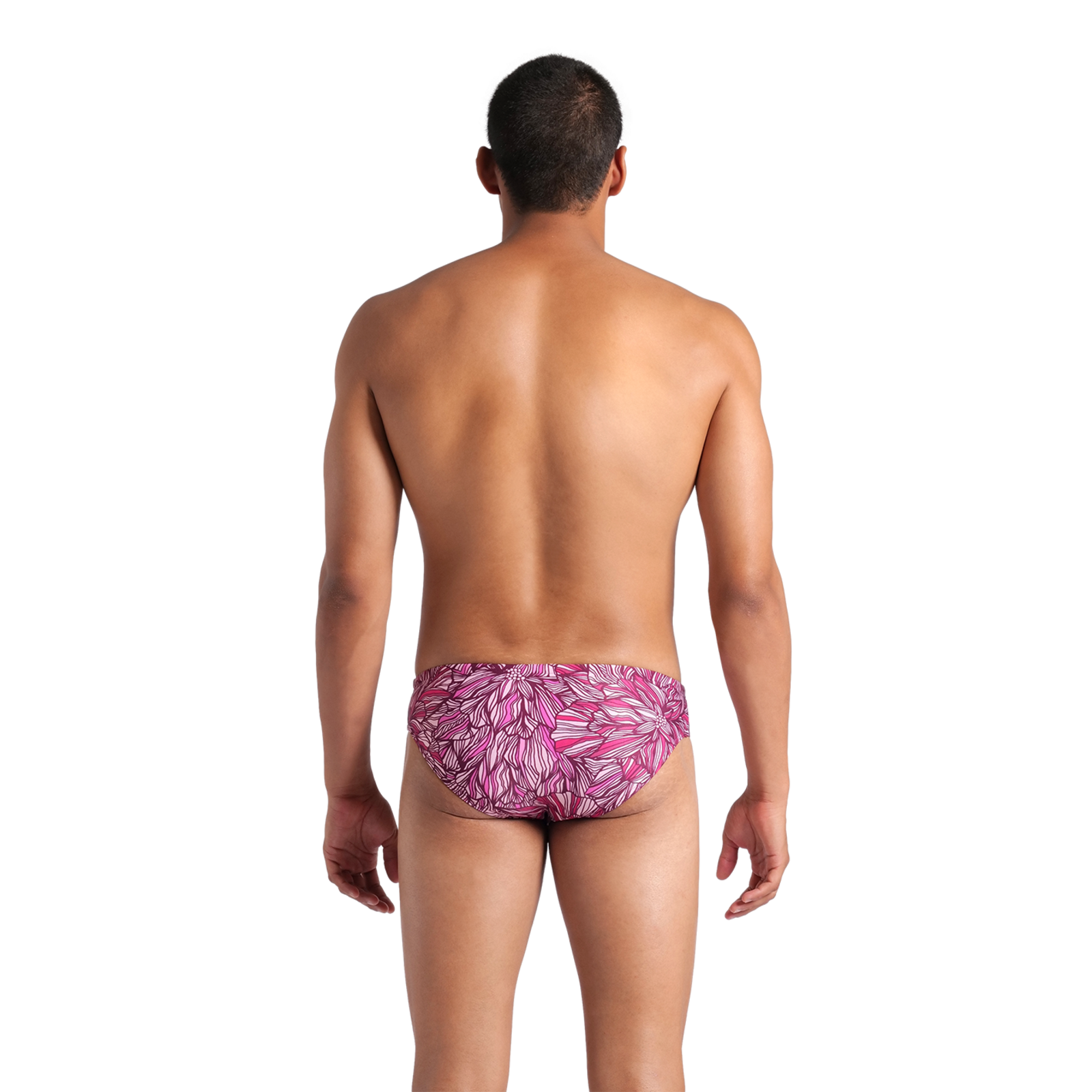 Arena M Arena Pink Dahlia Swim Briefs Swim Slip in PINK
