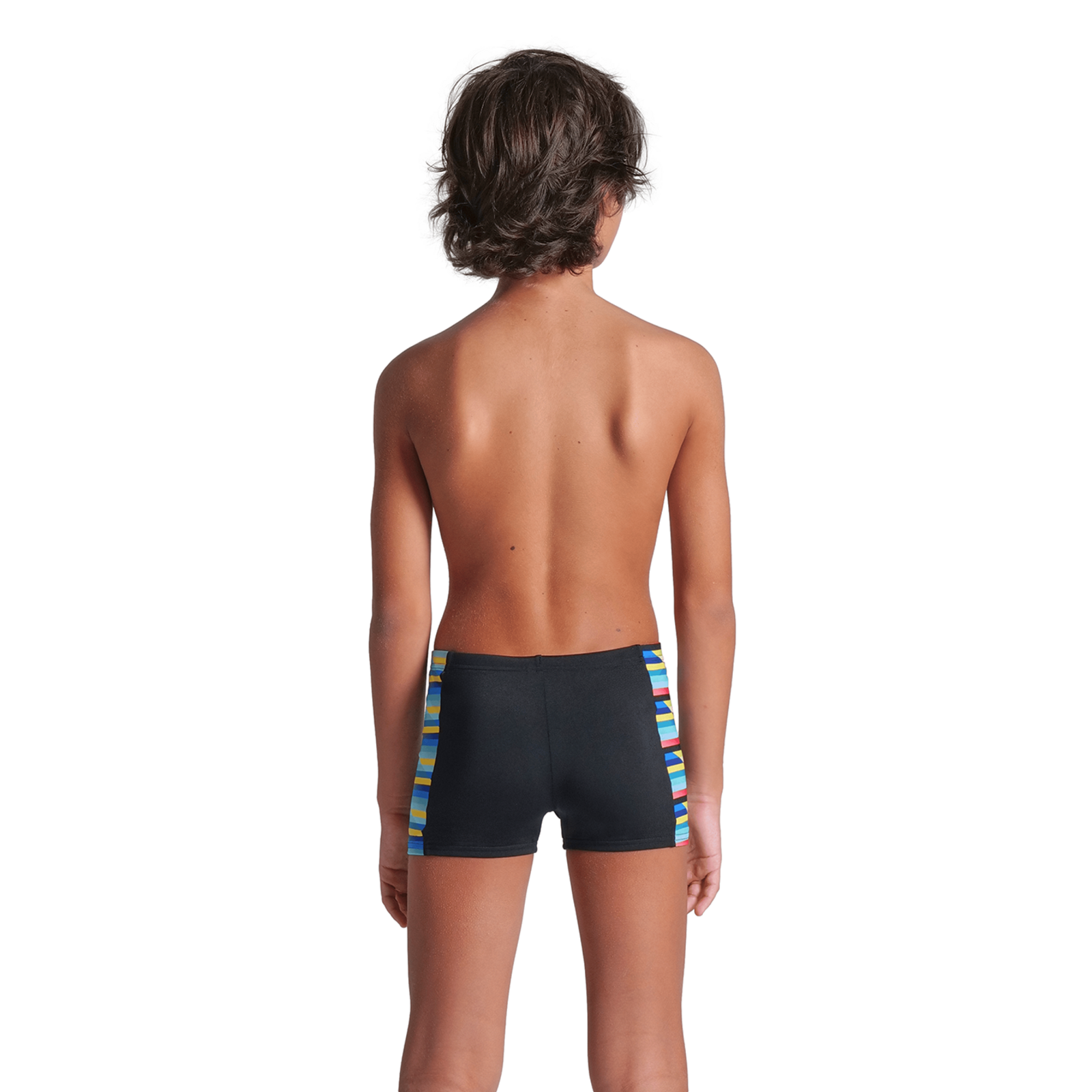 Arena B Arena Racing Stripe Swim Short in SCHWARZ