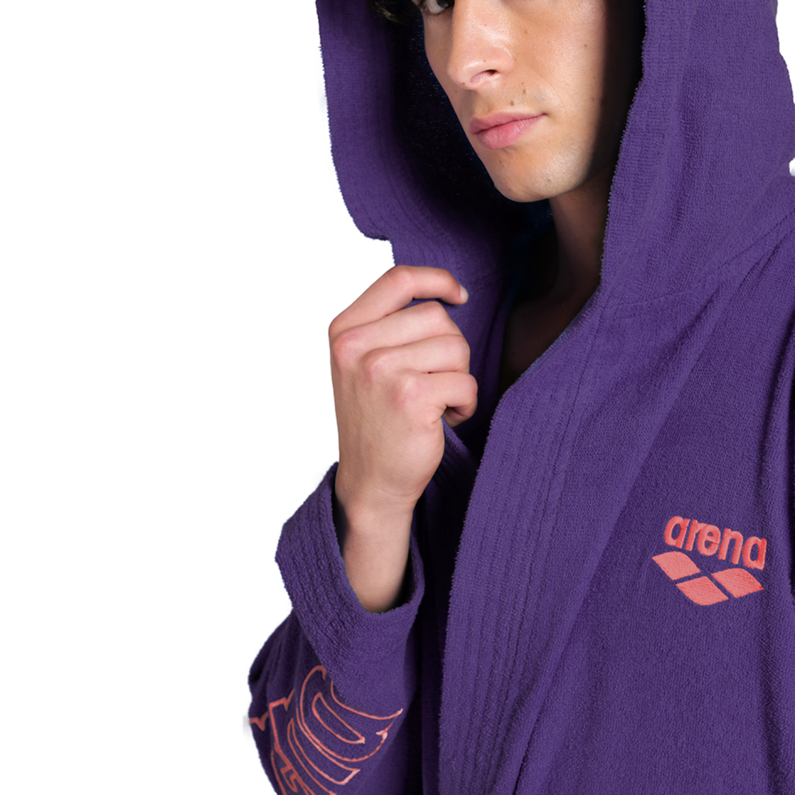 Arena Arena Zeppelin Light Robe Bademantel in VIOLETT