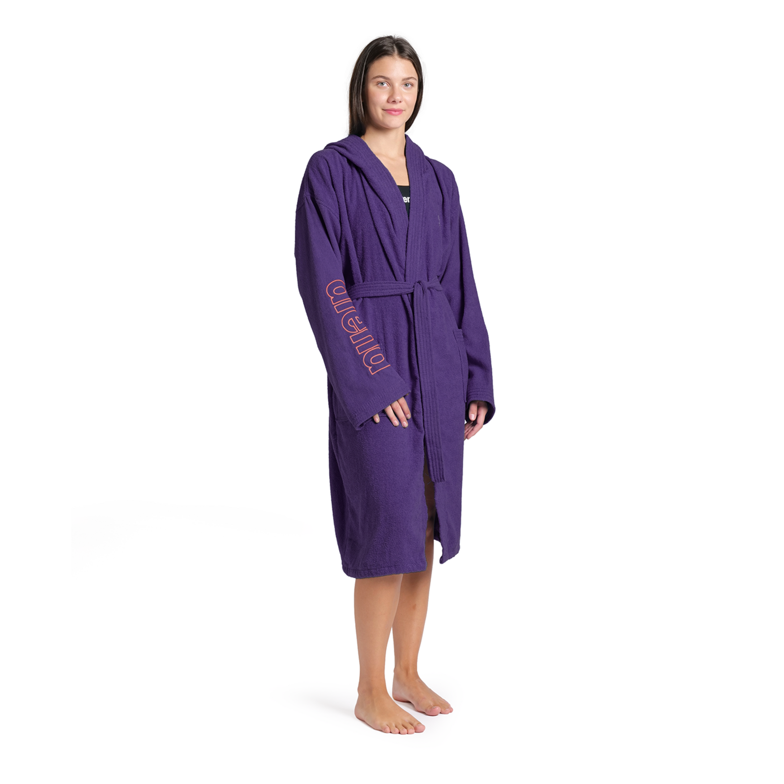 Arena Arena Zeppelin Light Robe Bademantel in VIOLETT