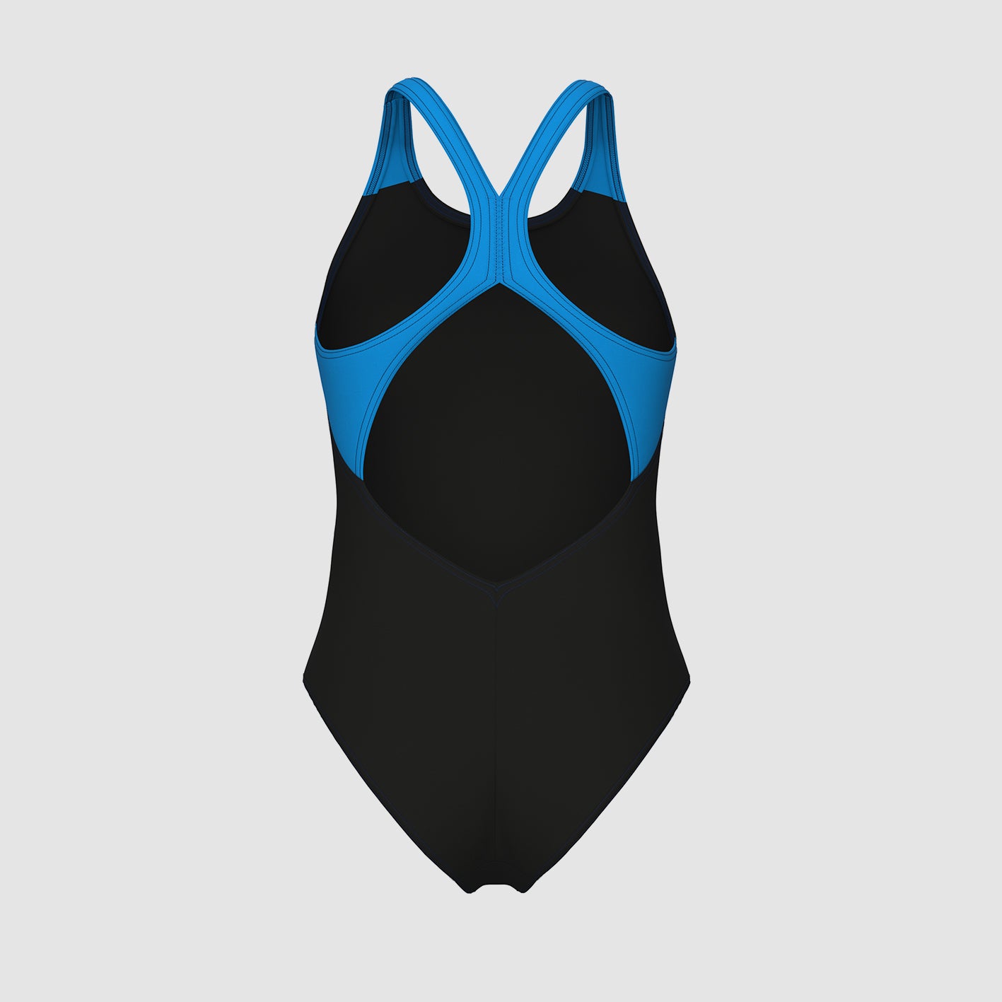 W Arena Ripples Swimsuit V Back B Badeanzug