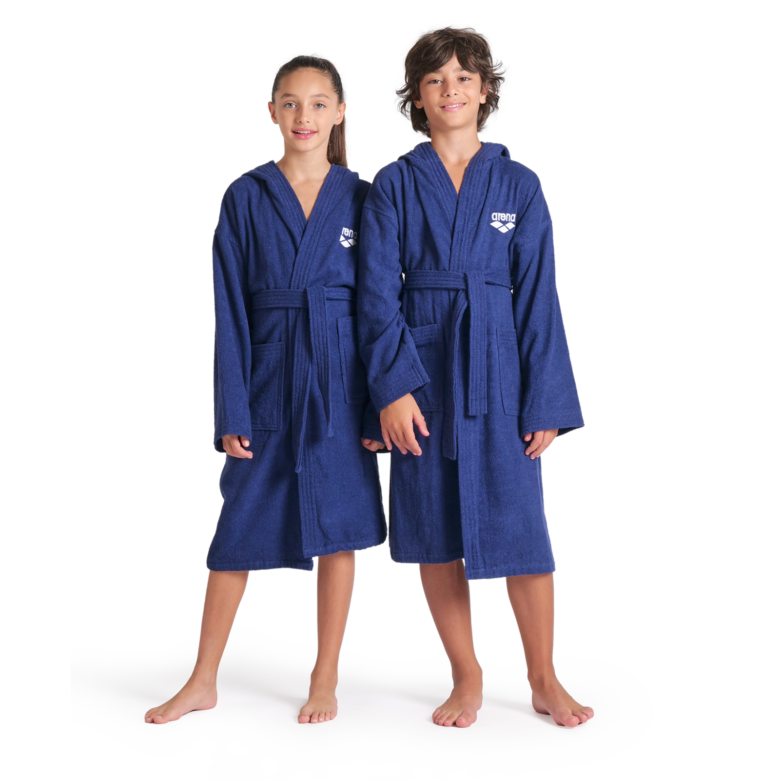 Arena Jr Arena Zeppelin Light Robe Bademantel in BLAU