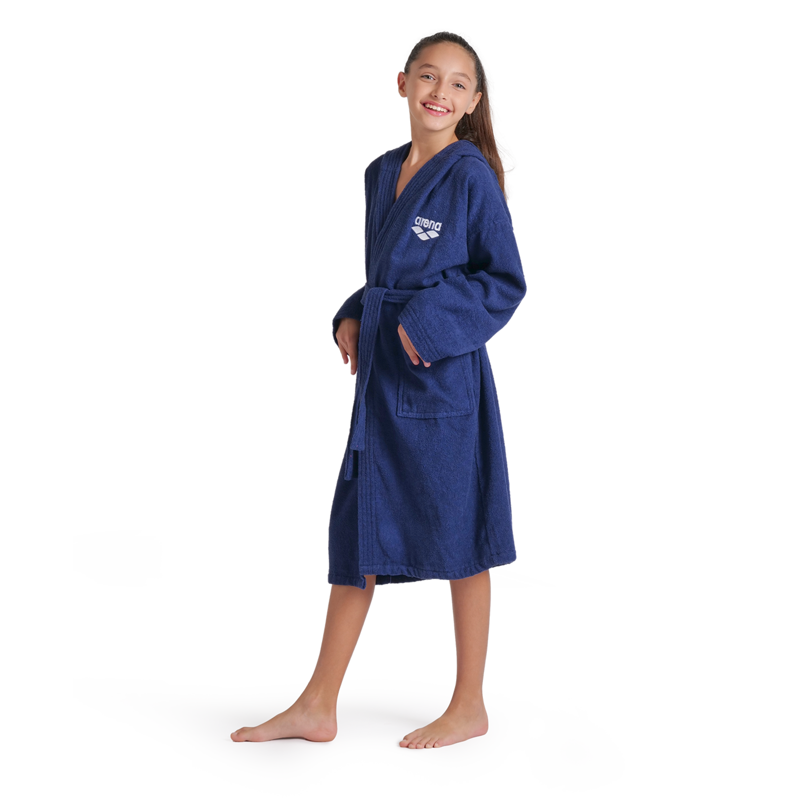 Arena Jr Arena Zeppelin Light Robe Bademantel in BLAU