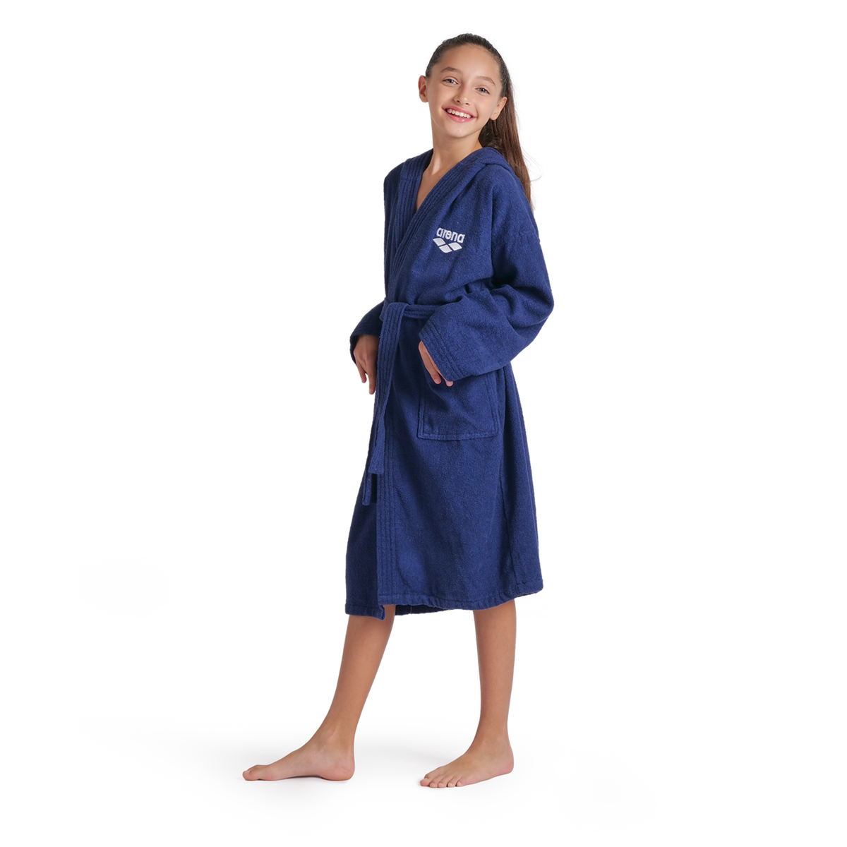 Arena Jr Arena Zeppelin Light Robe Bademantel in BLAU