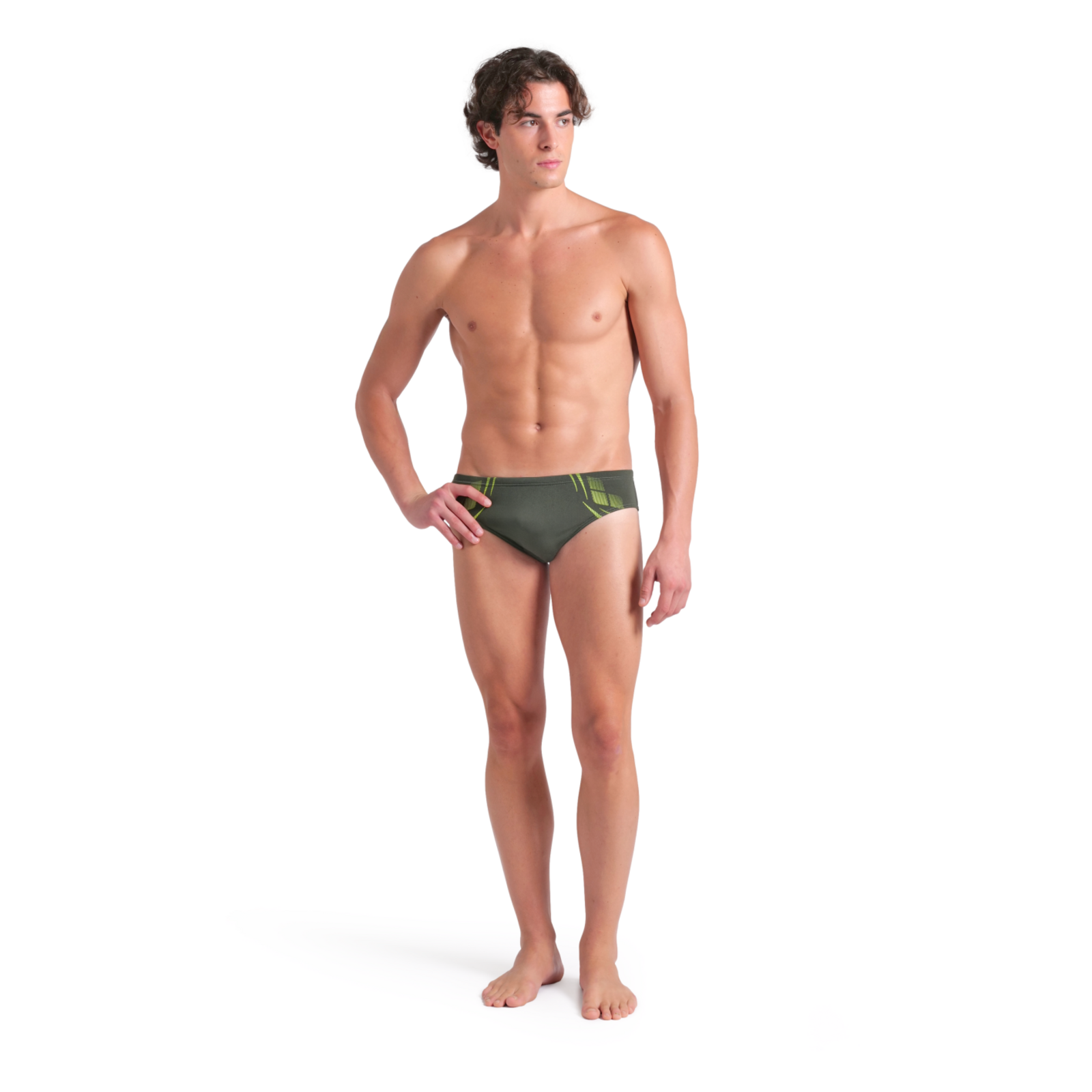 Arena M Arena Poseidonia Swim Briefs Swim Slip in GRÜN