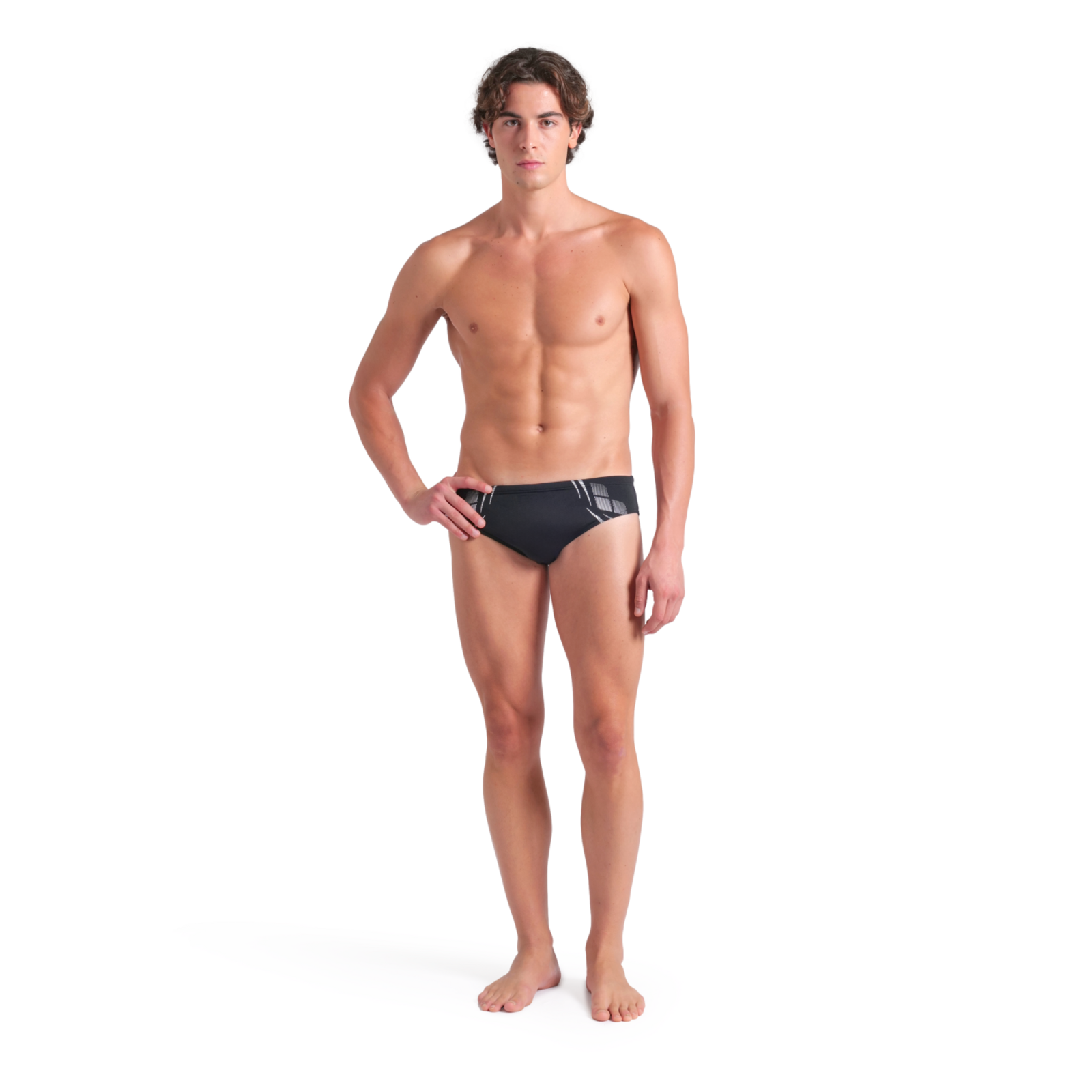 Arena M Arena Poseidonia Swim Briefs Swim Slip in SCHWARZ