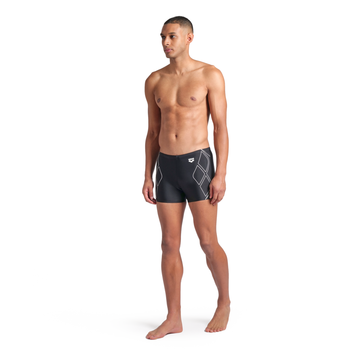 Arena M Arena Graphic Swim Short Swim Short in SCHWARZ