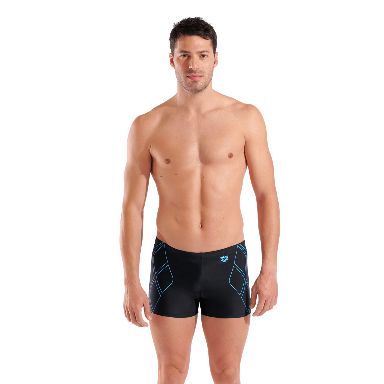 Arena M Arena Graphic Swim Short Swim Short in SCHWARZ