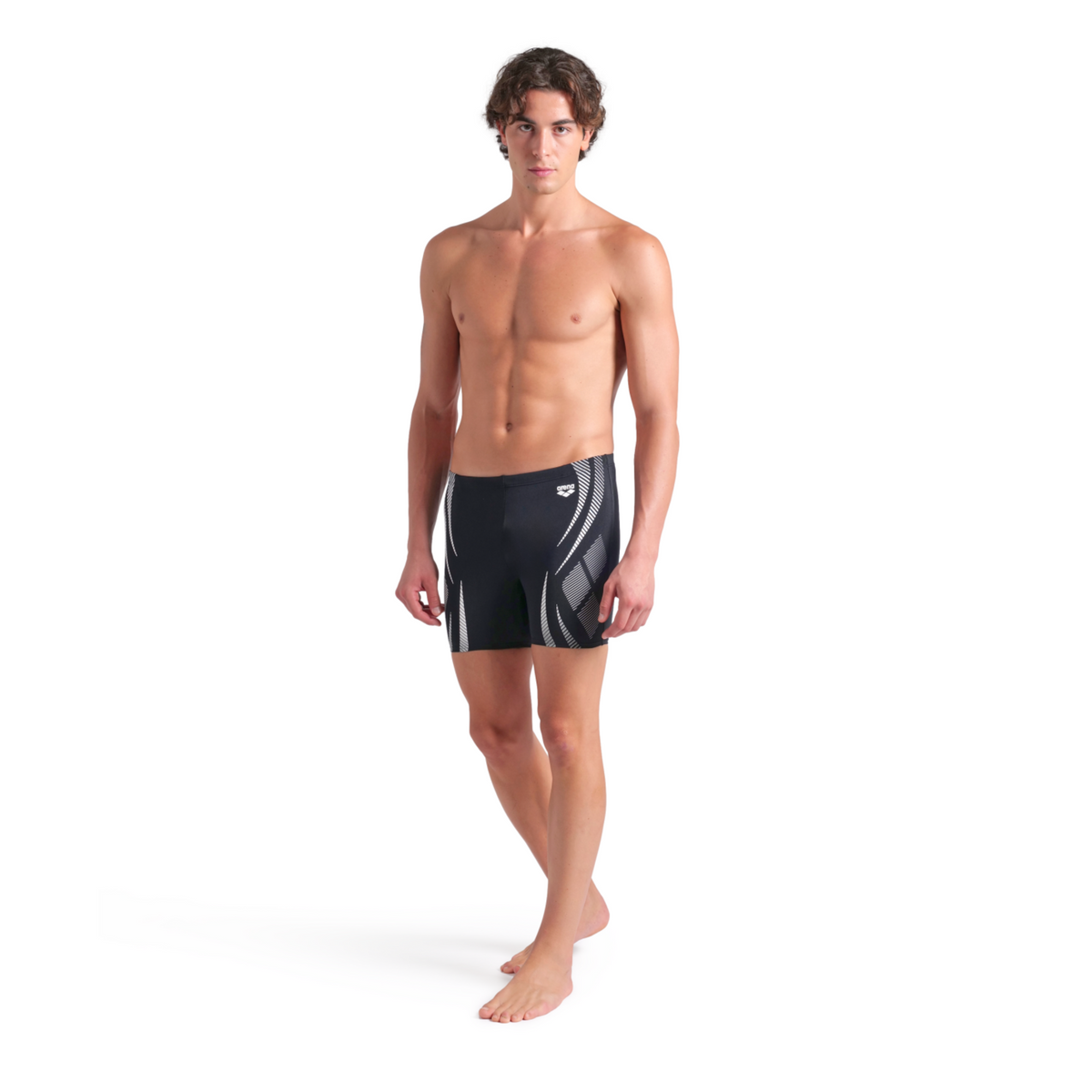 Arena M Arena Poseidonia Swim Mid Jammer Swim Midjammer in SCHWARZ
