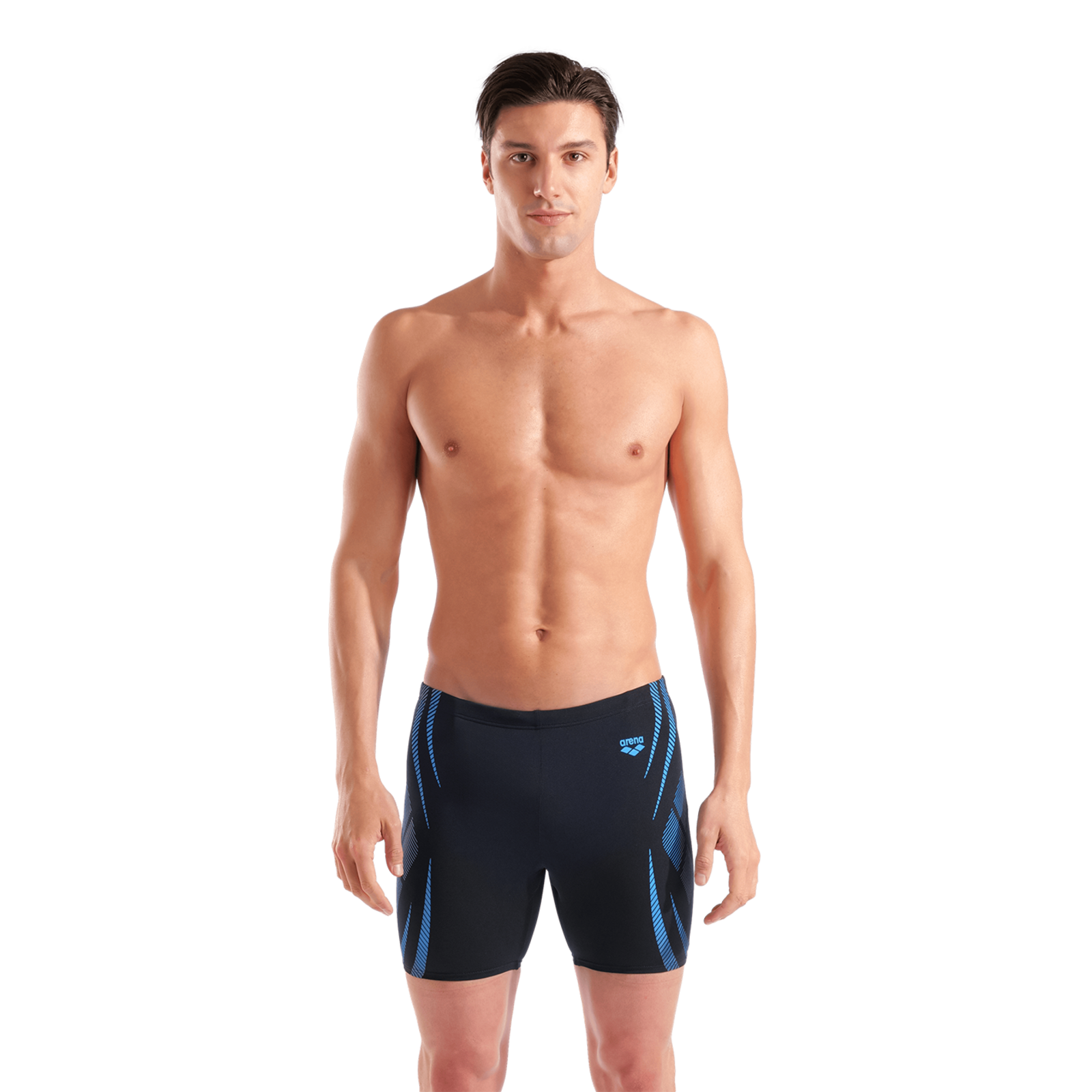 Arena M Arena Poseidonia Swim Mid Jammer Swim Midjammer in SCHWARZ