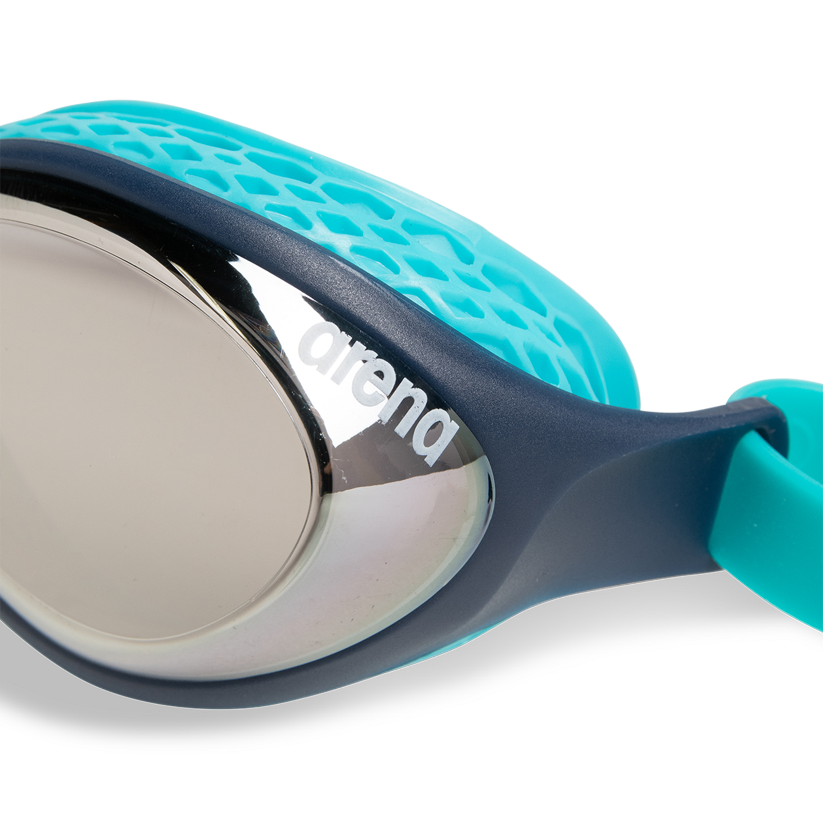 Arena Jr Air Mirror Trainingsschwimmbrille in BLAU