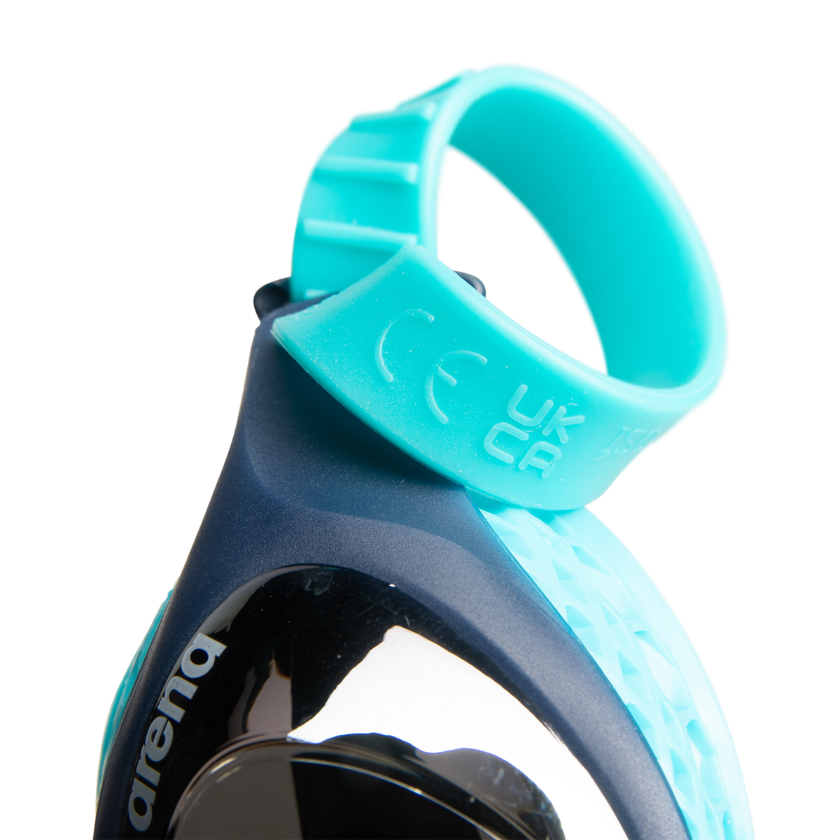 Arena Jr Air Mirror Trainingsschwimmbrille in BLAU