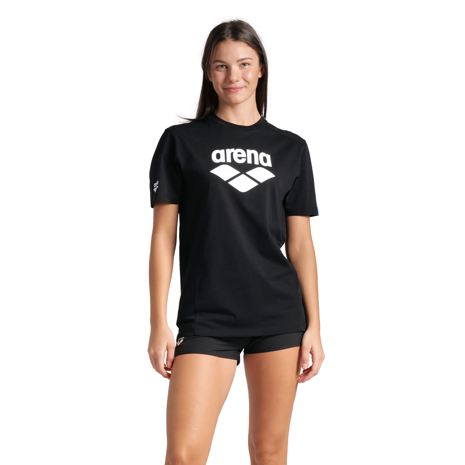 Arena T-Shirt Logo T-Shirt in SCHWARZ