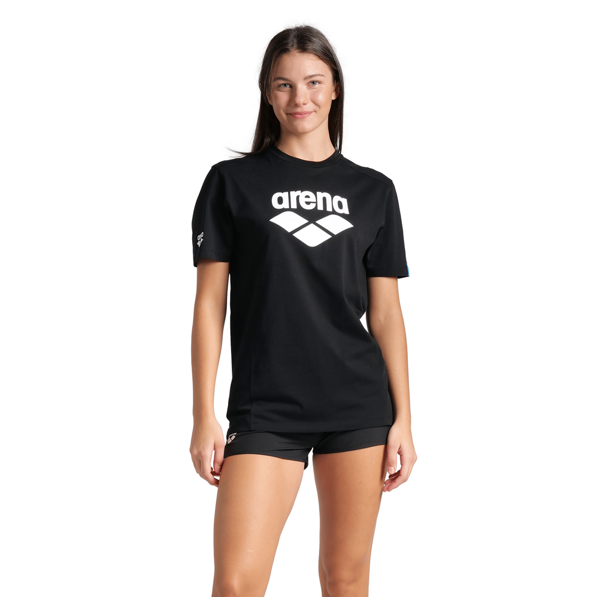 Arena T-Shirt Logo T-Shirt in SCHWARZ